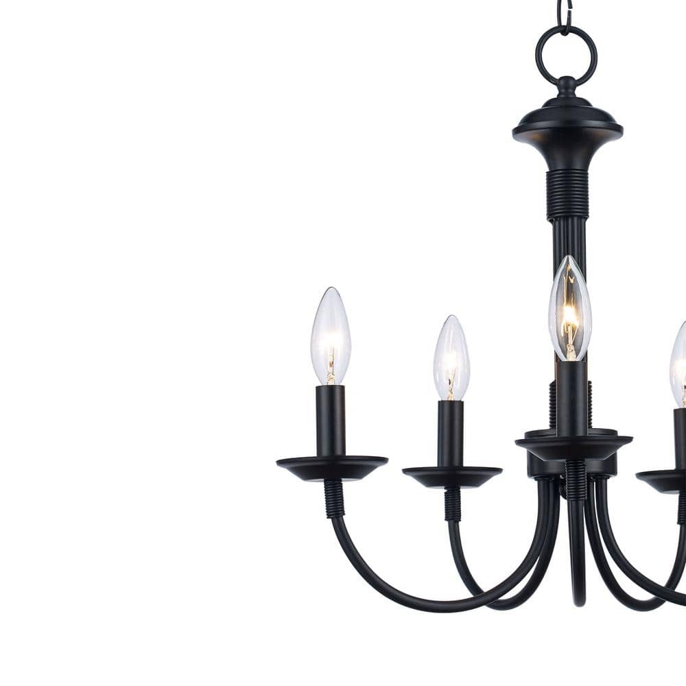 Vecarisra Vintage Industrial Metal Chandelier - Lamp Copper