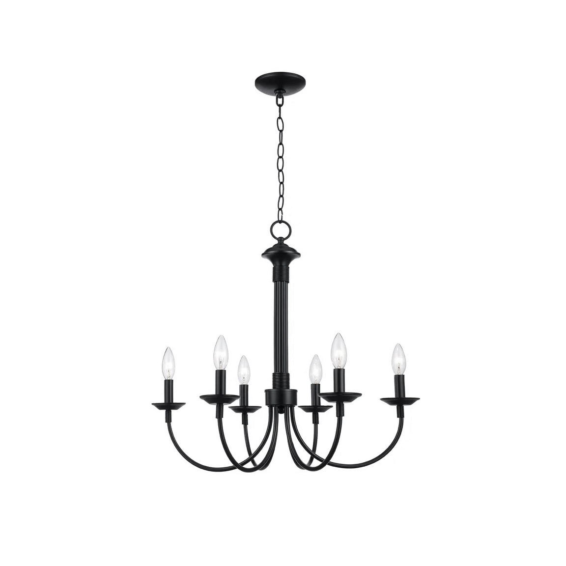 Vecarisra Vintage Industrial Metal Chandelier - Lamp Copper