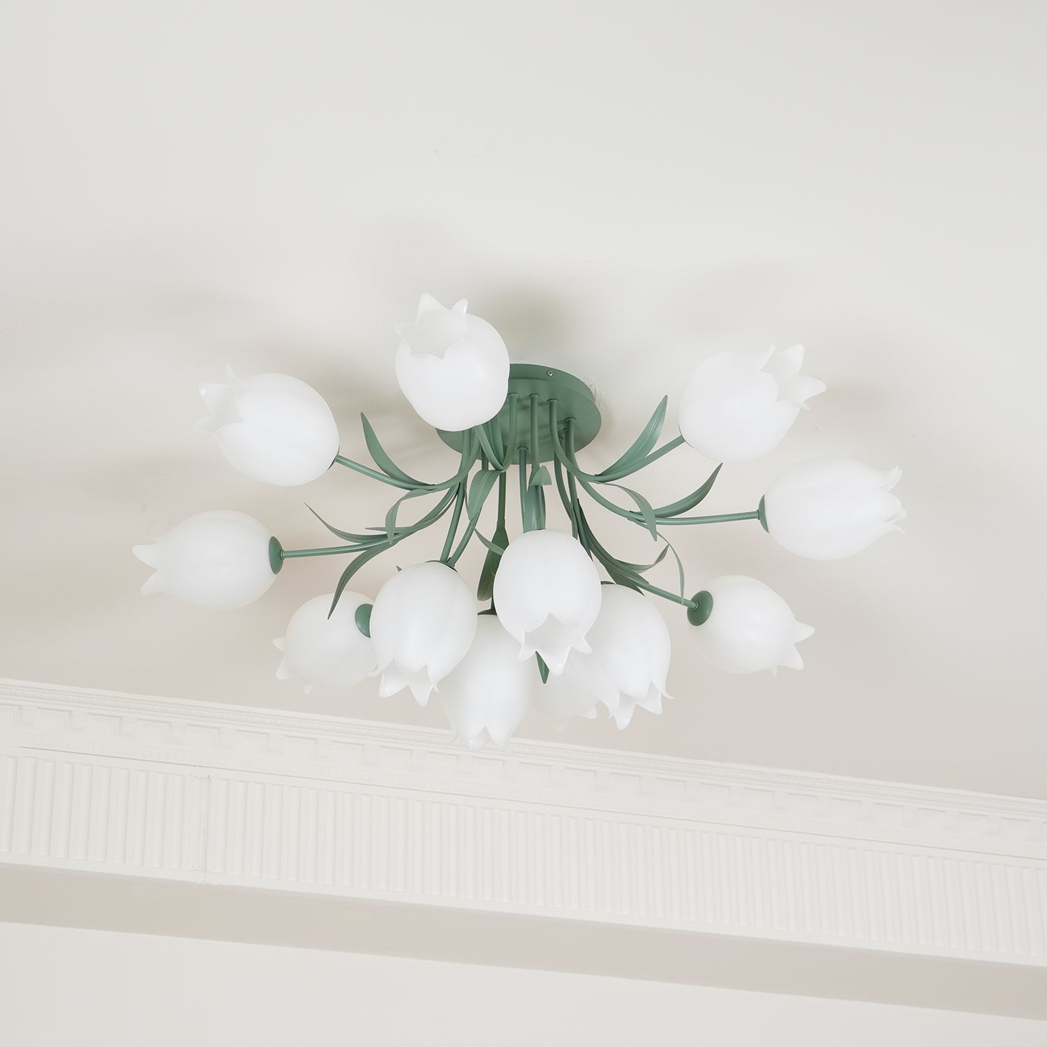 Tulip Plafonnier Led fleur