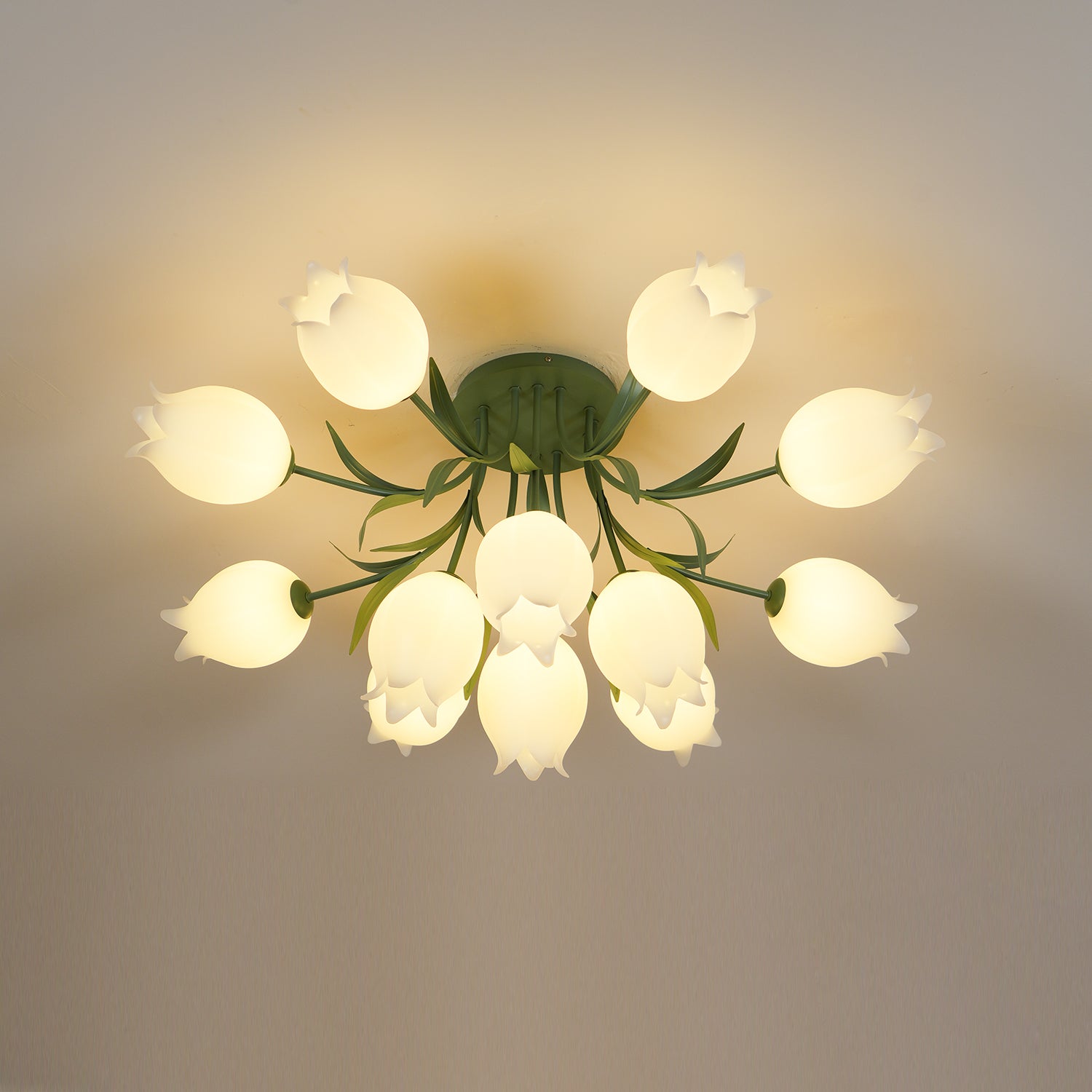 Tulip Plafonnier Led fleur