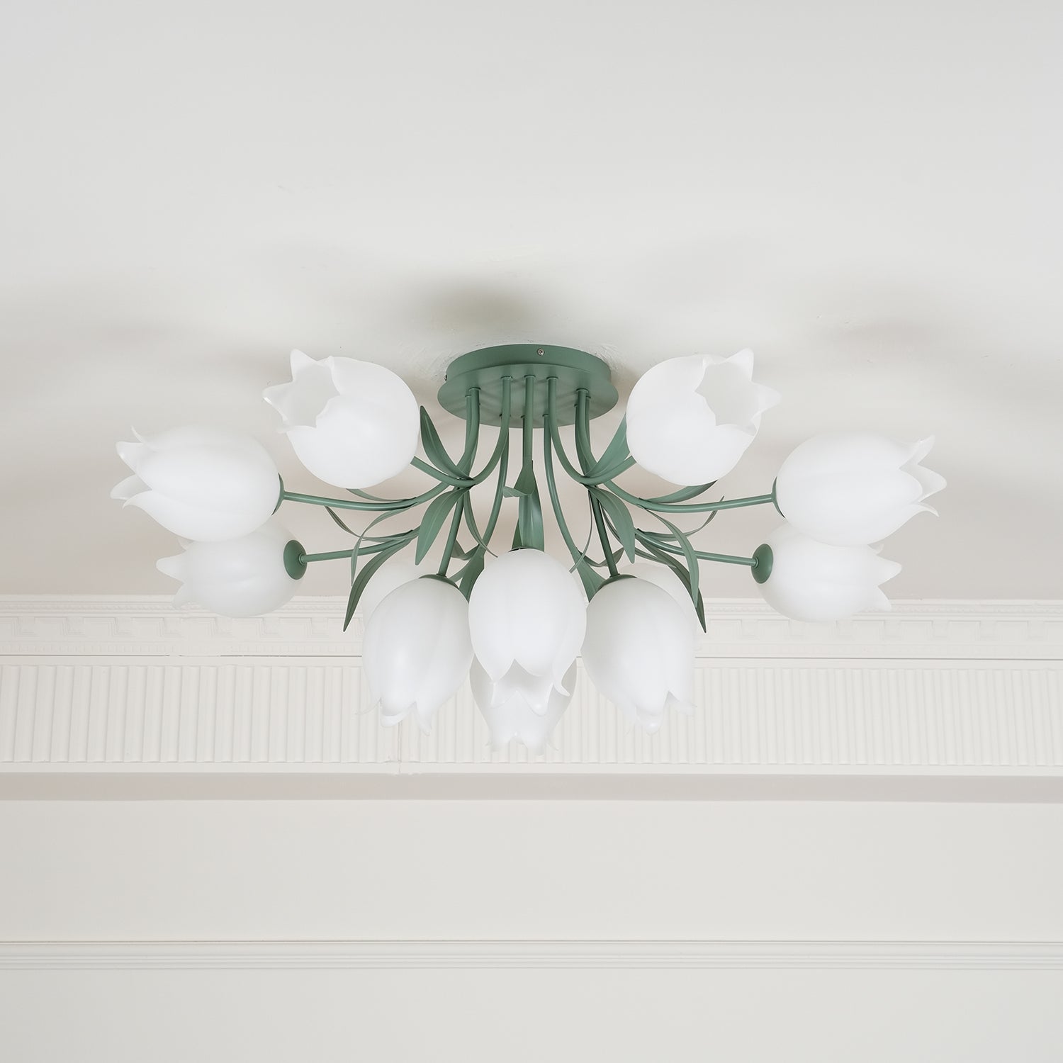 Tulip Plafonnier Led fleur