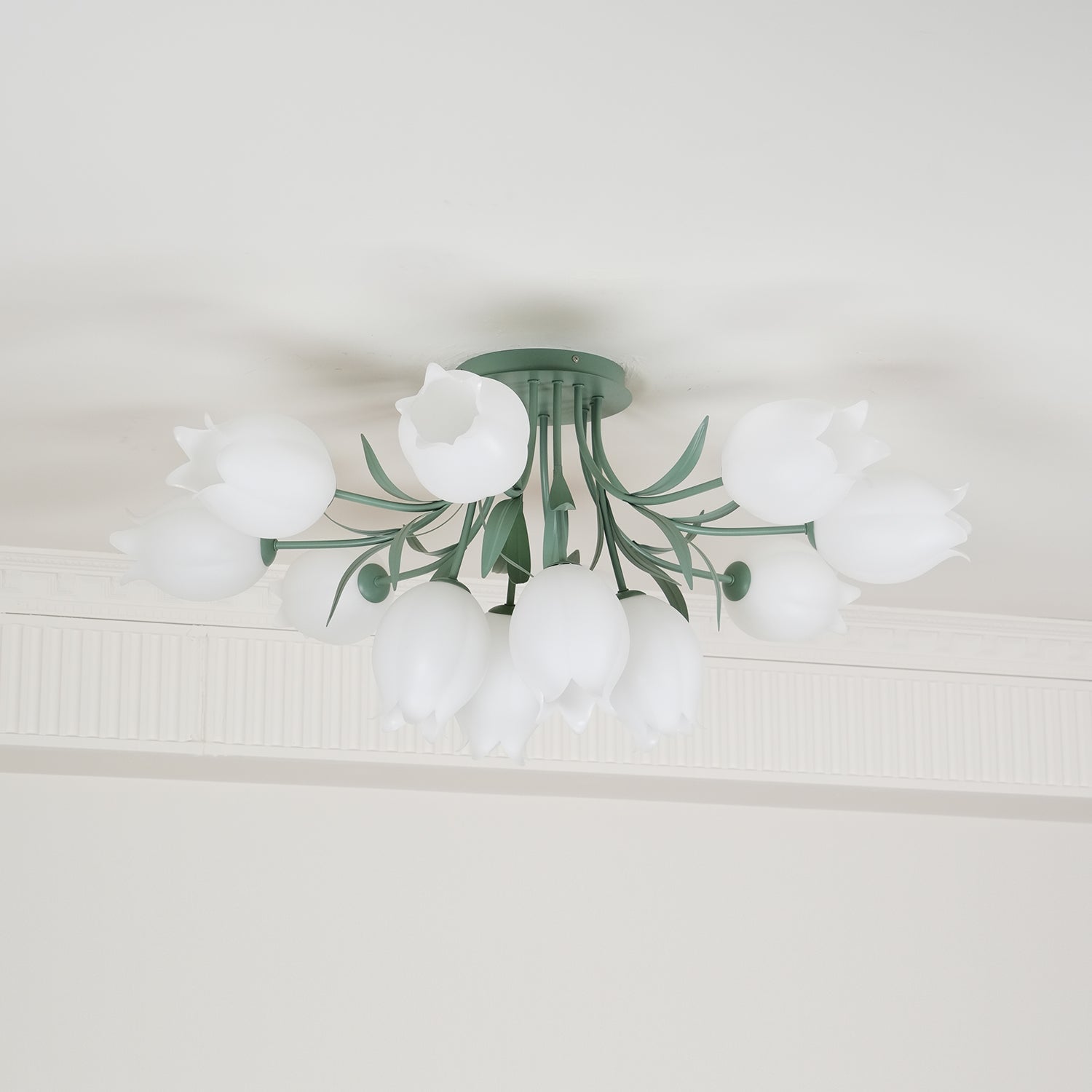 Tulip Plafonnier Led fleur