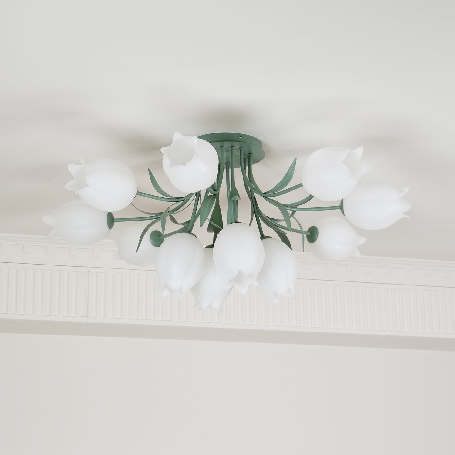 Tulip Plafonnier Led fleur