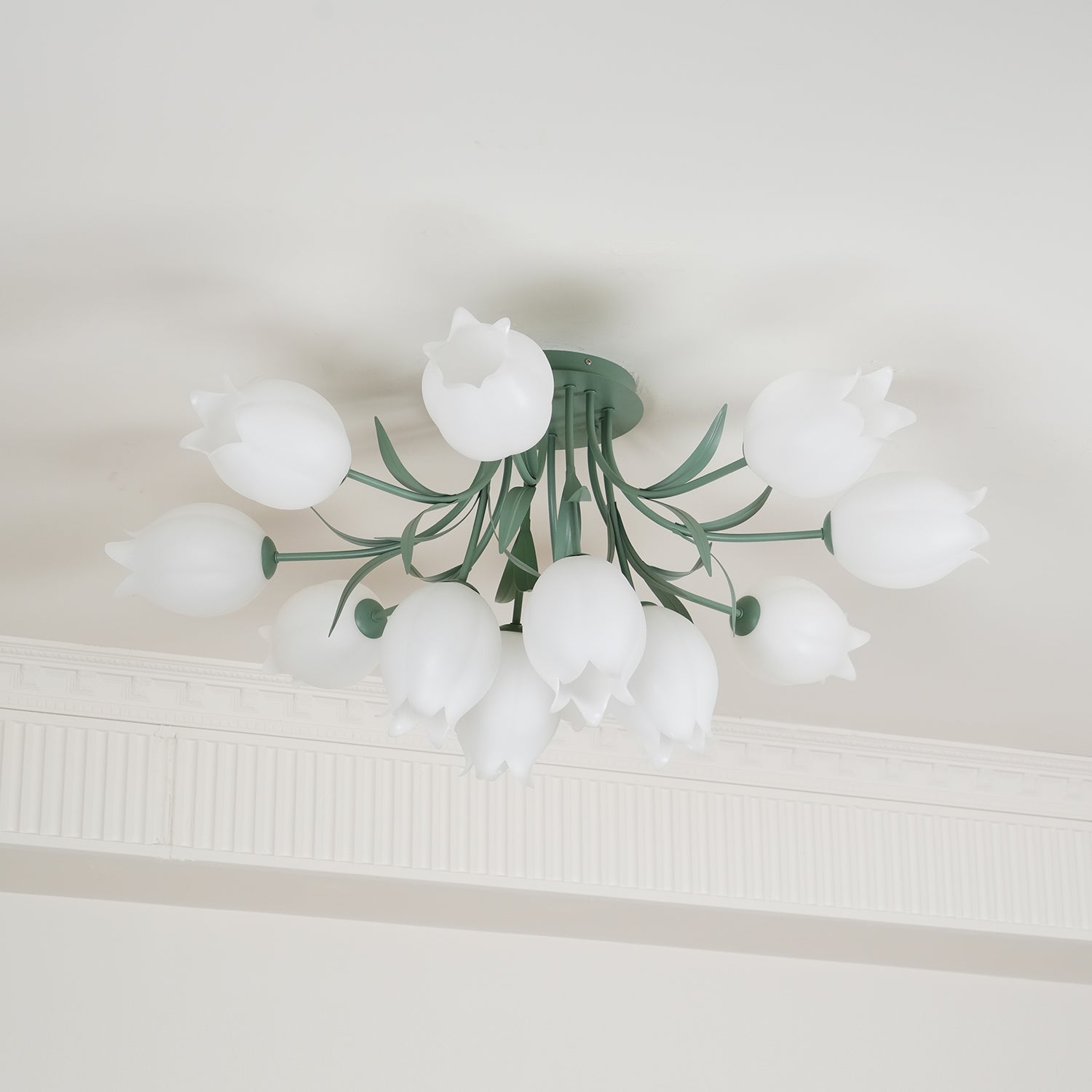 Tulip Plafonnier Led fleur