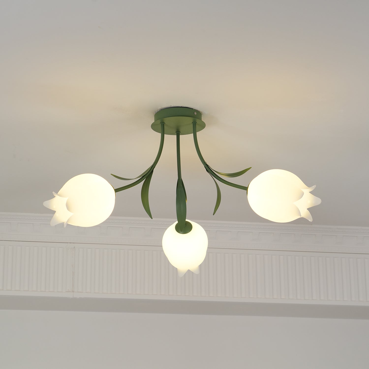 Tulip Plafonnier Led fleur