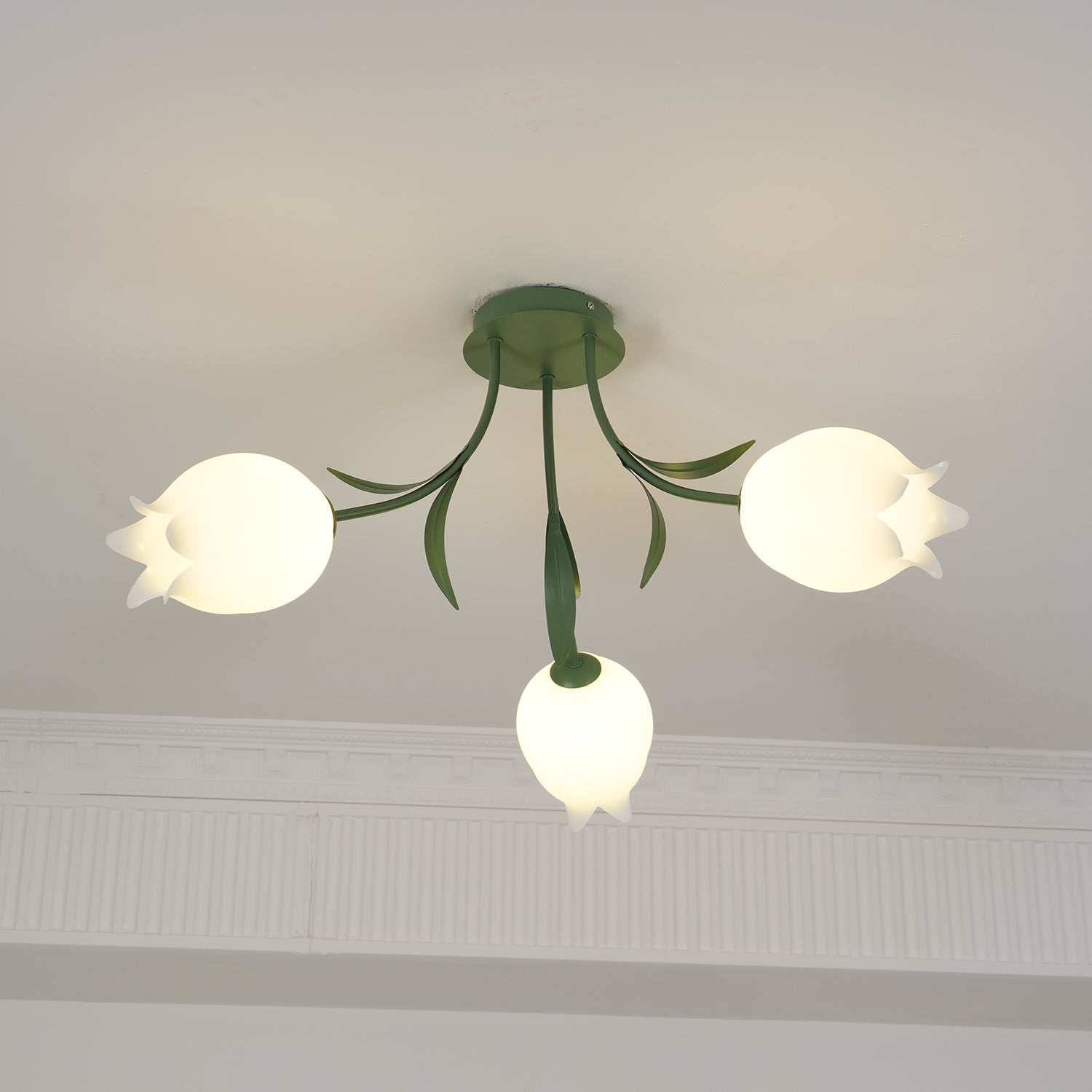 Tulip Plafonnier Led fleur