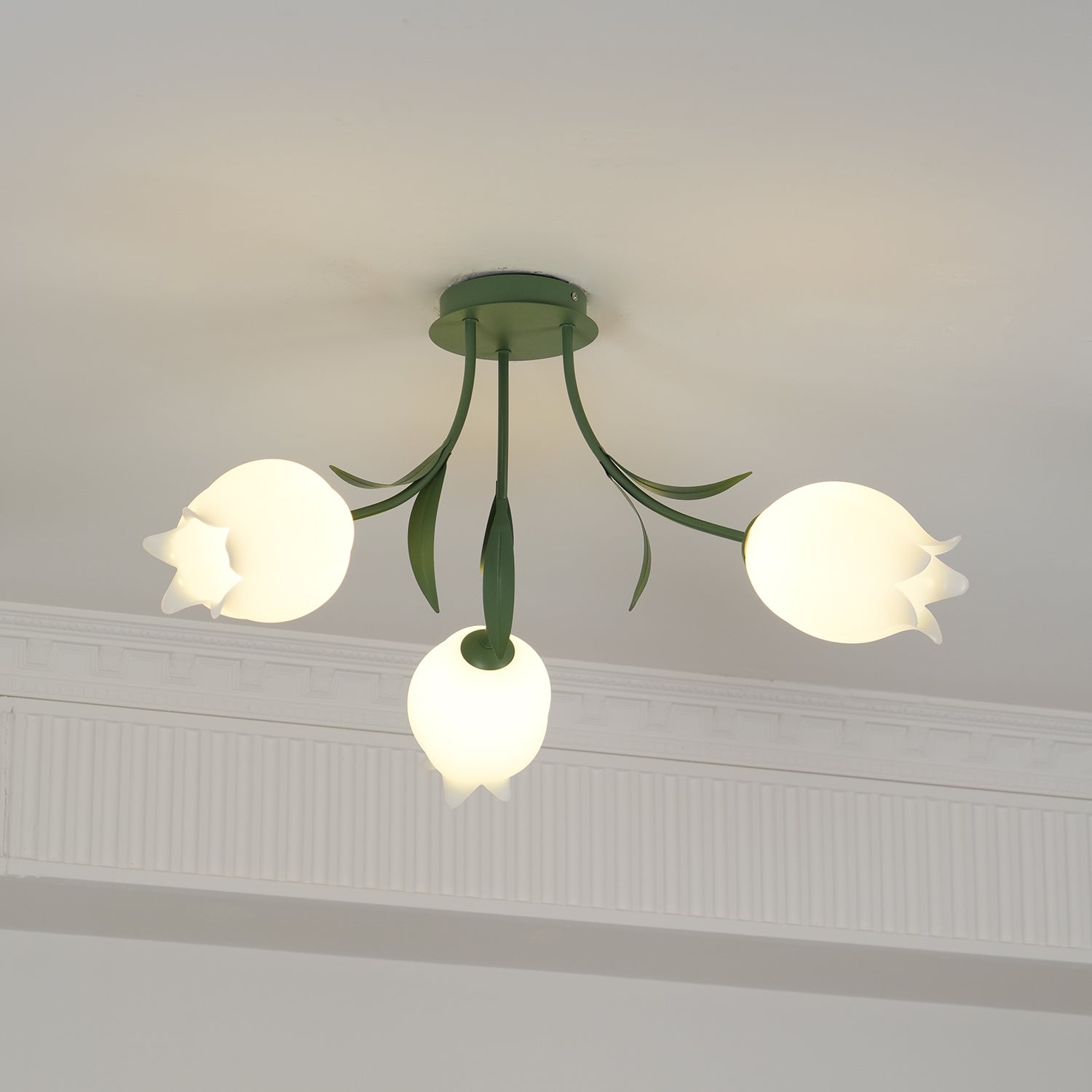 Tulip Plafonnier Led fleur