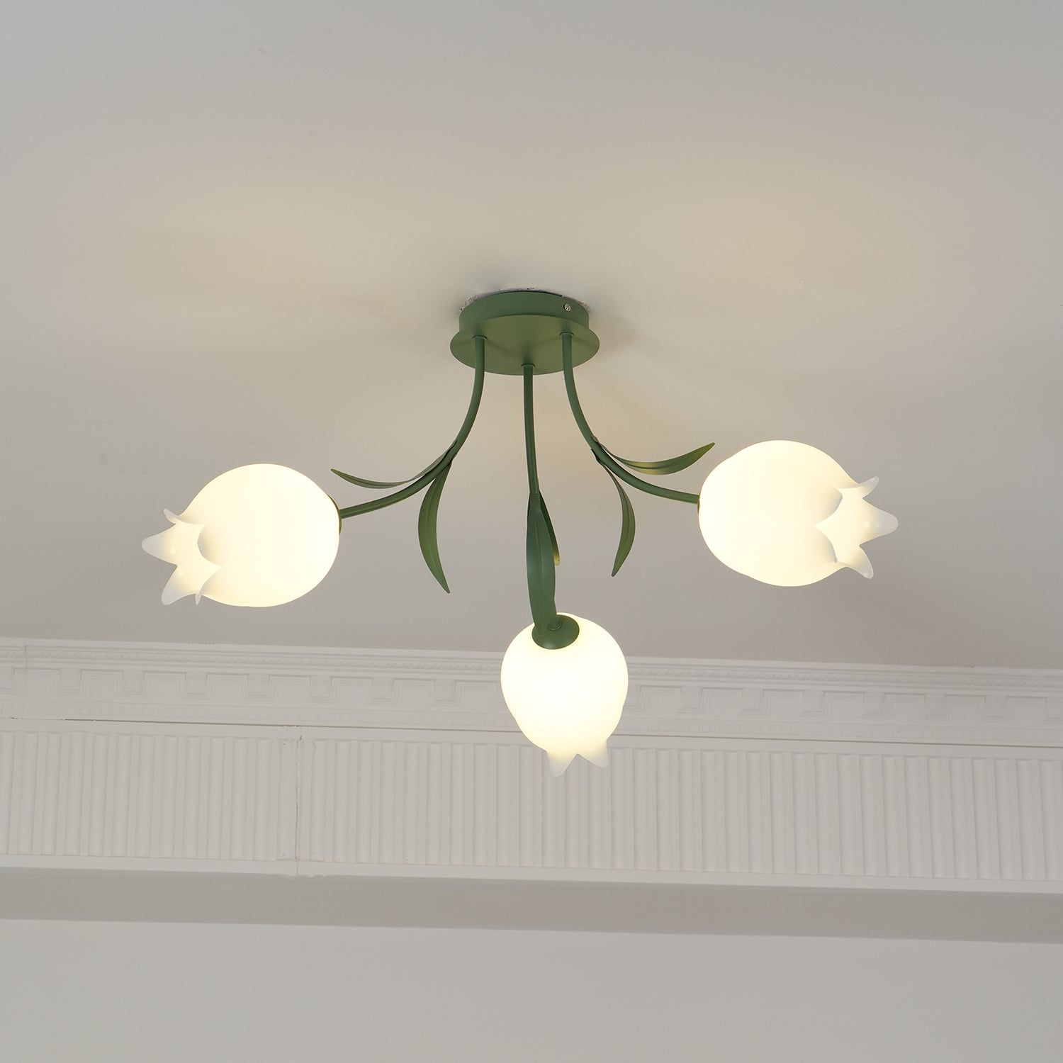 Tulip Plafonnier Led fleur