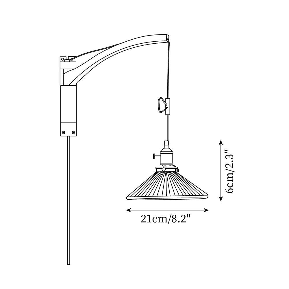 Atelier Plug In Wall Lamp - Letslighting