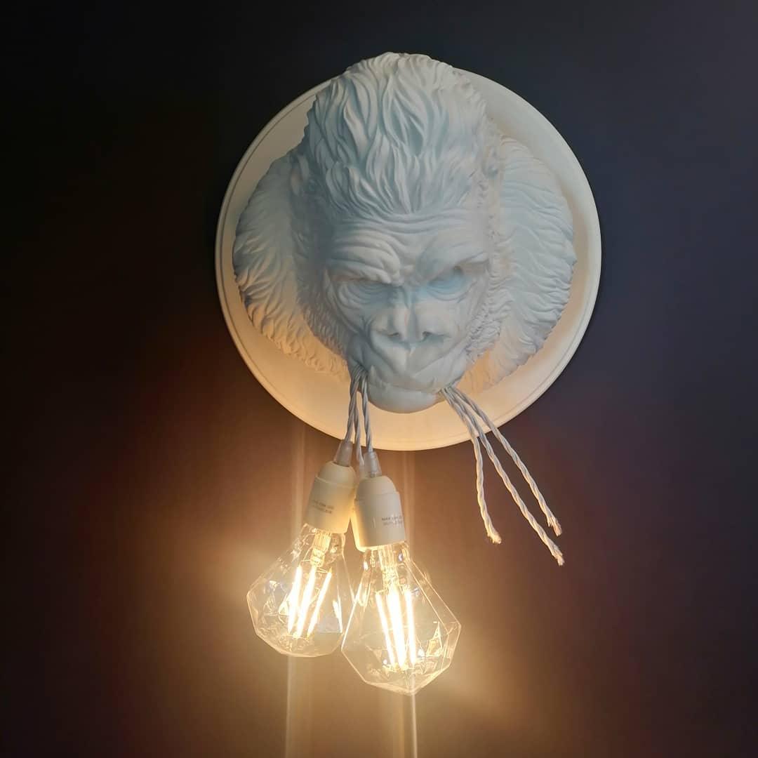 Veleda Applique Murale en Résine Premium Élégance - Neutralighting