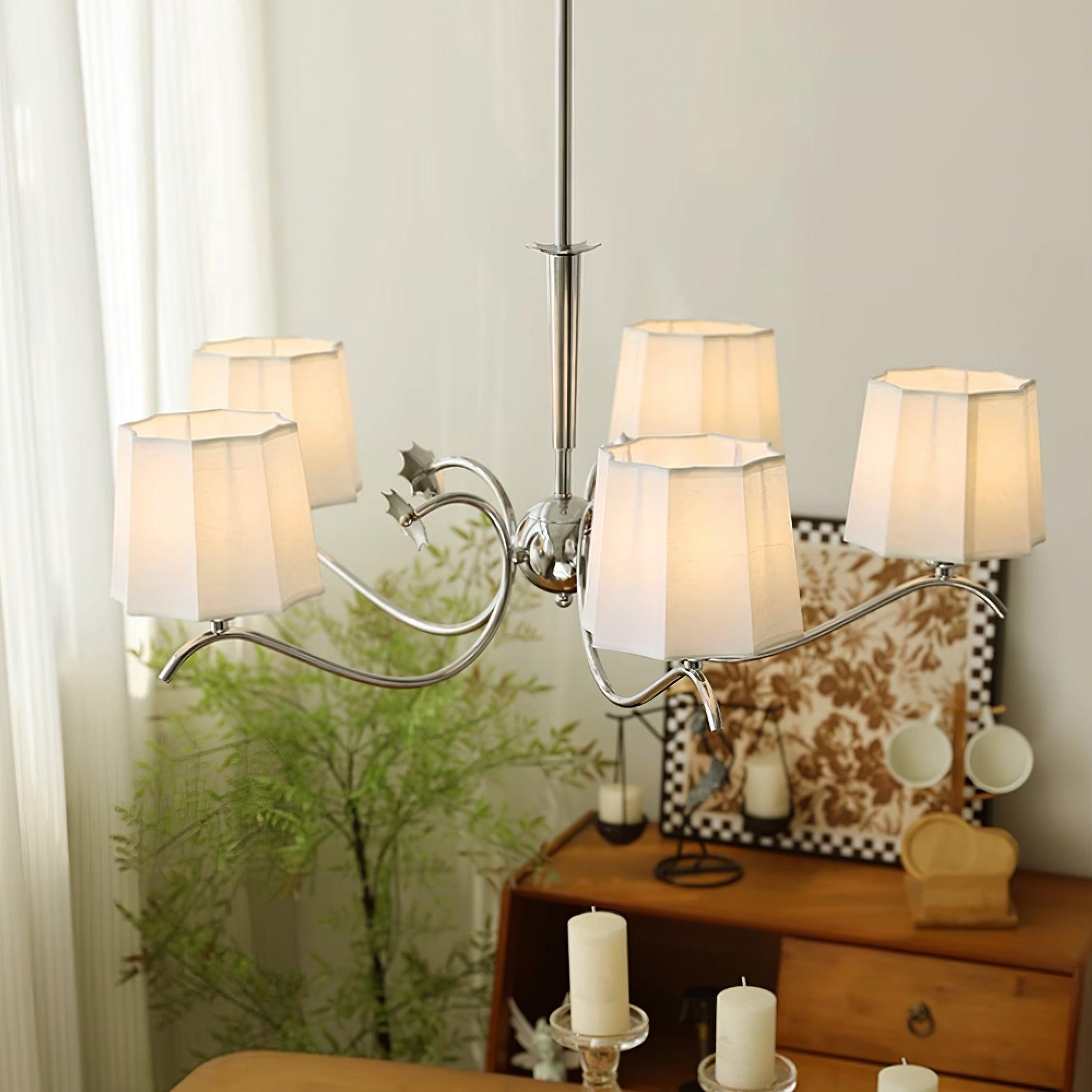 Rockville Lustre Chrome Blanc Élégant - Neutralighting