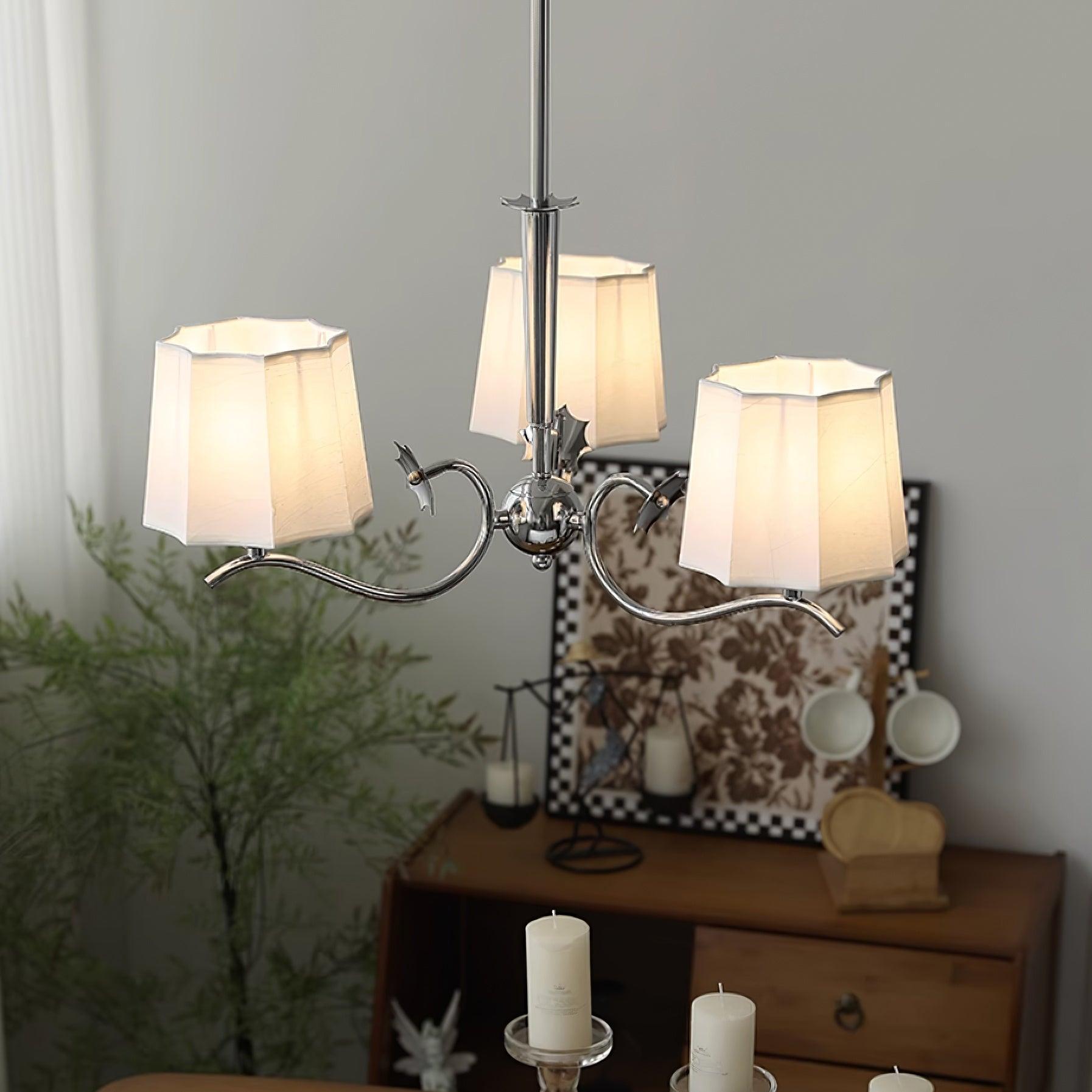 Rockville Lustre Chrome Blanc Élégant - Neutralighting