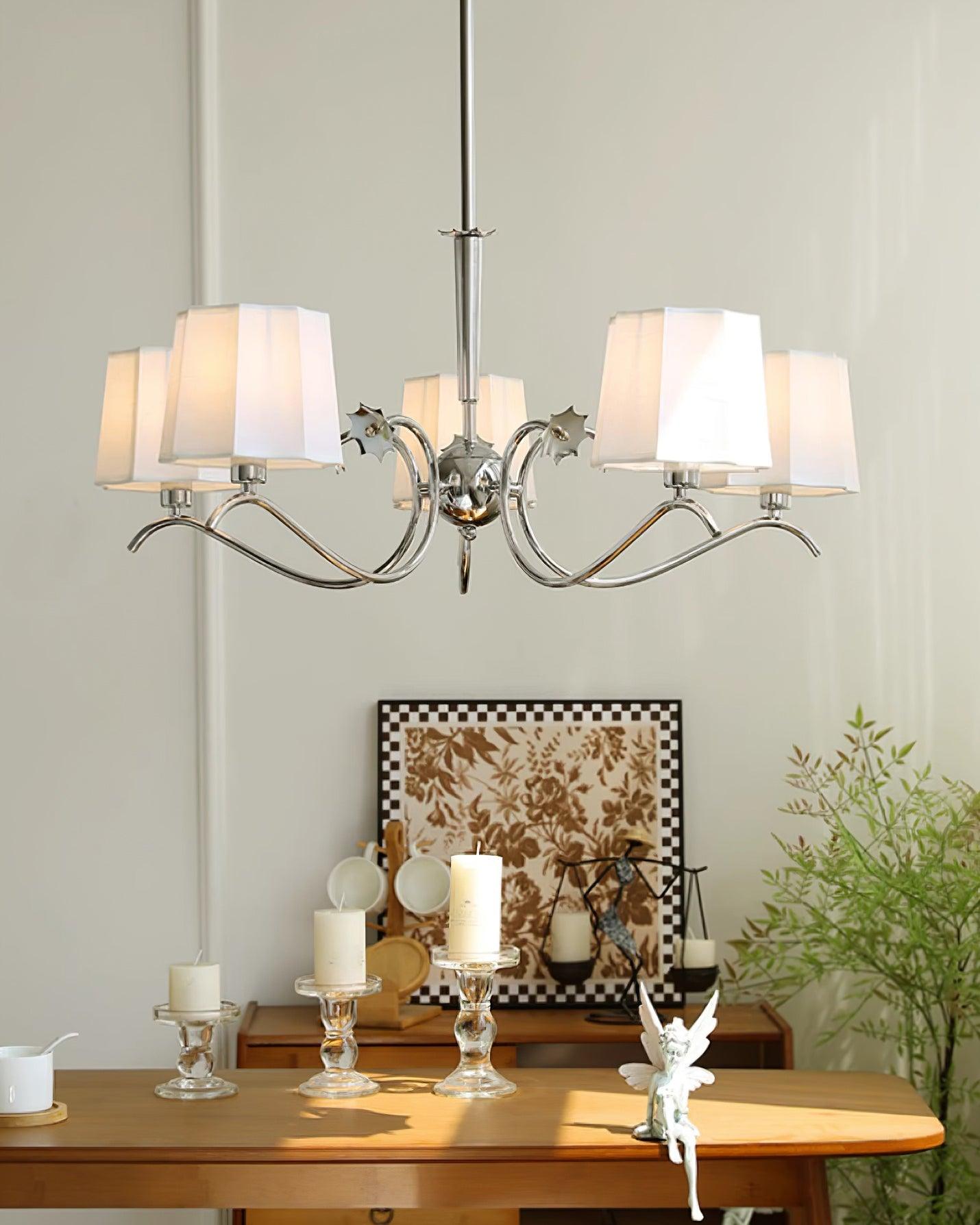 Rockville Lustre Chrome Blanc Élégant - Neutralighting