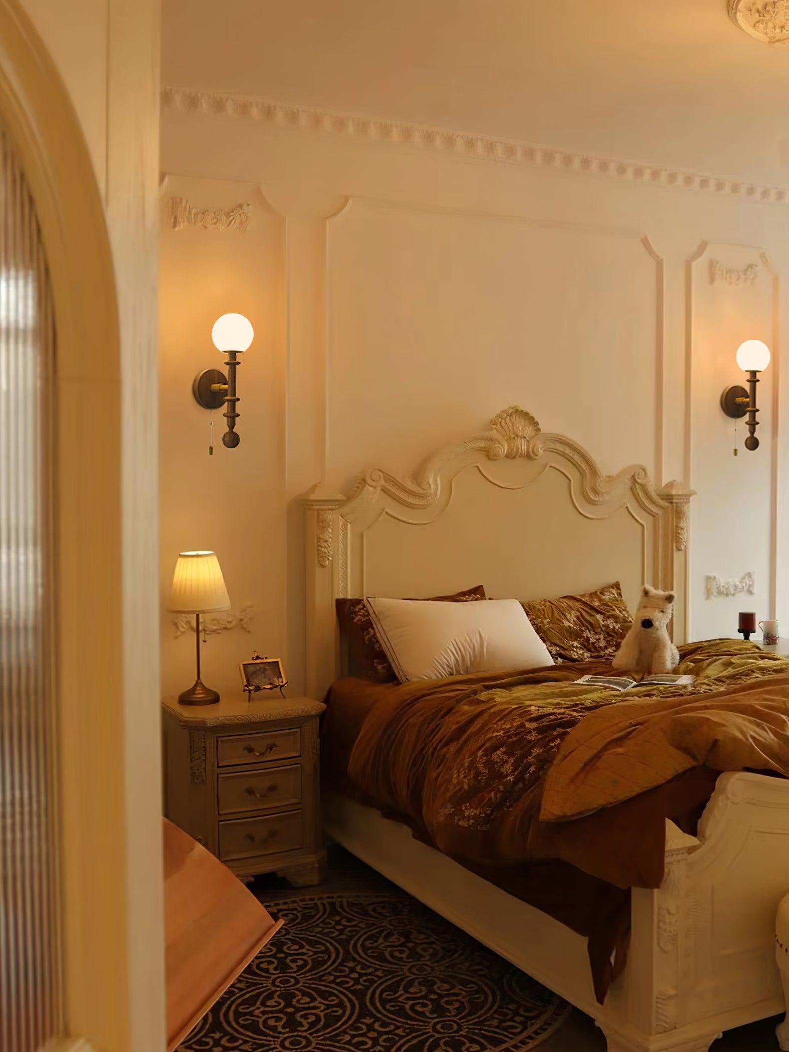 Elmiror Applique Murale en Verre et Bois Moderne - Neutralighting