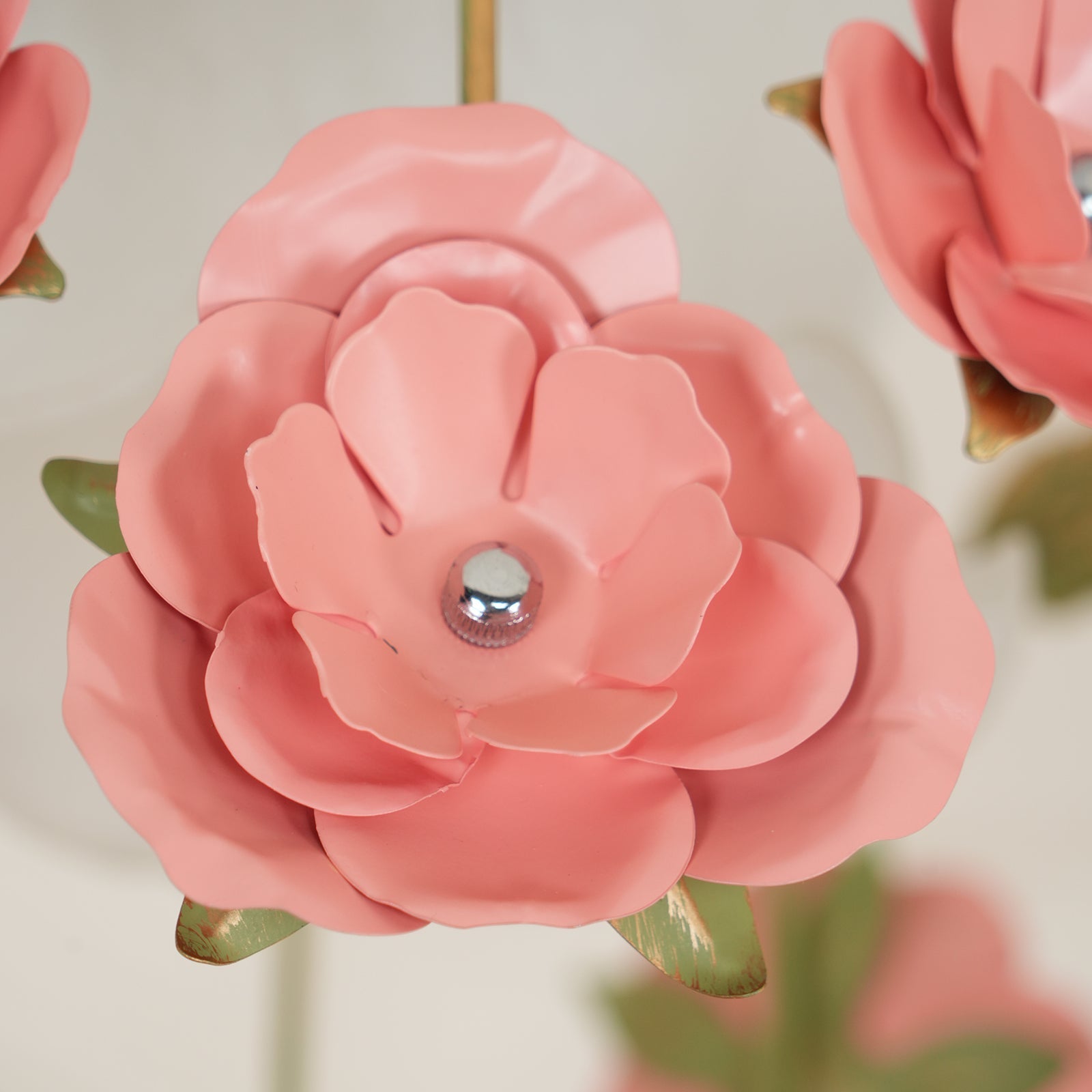 Pavo Plafonnier Romantique en Verre Fleur - Neutralighting