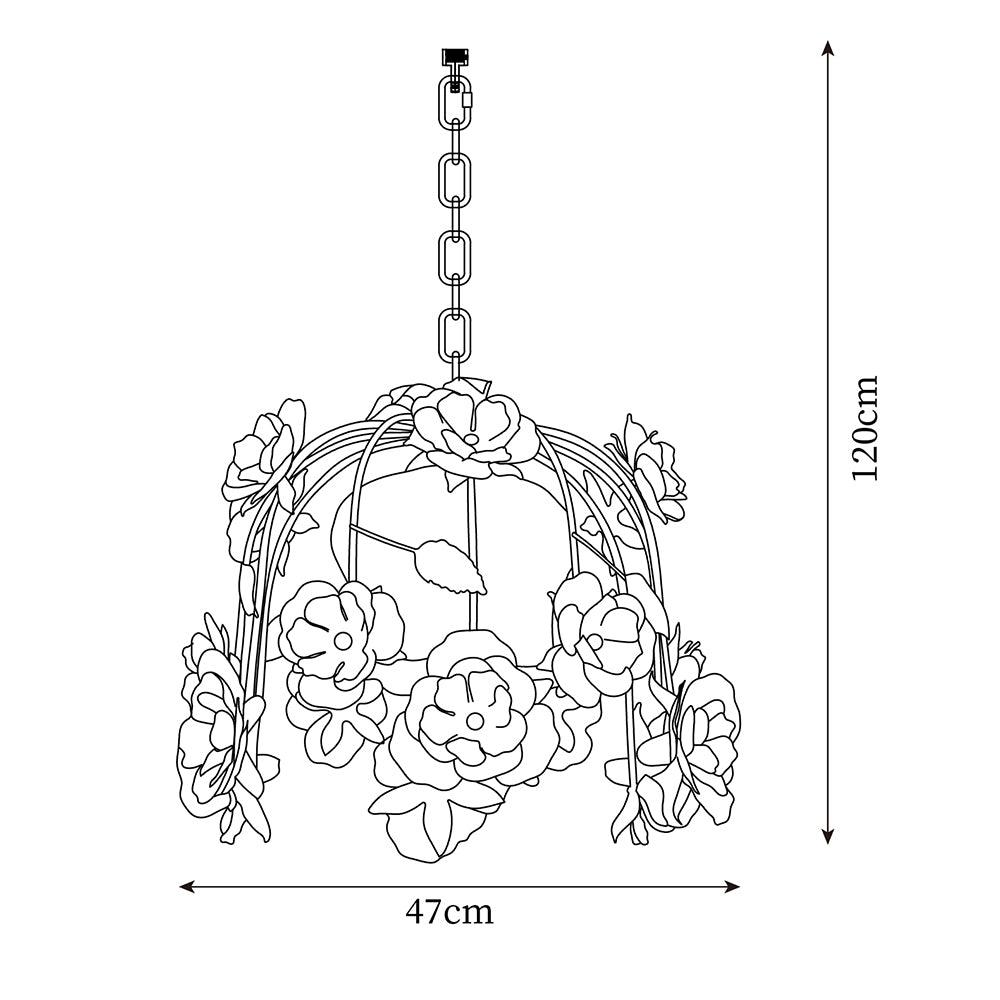 Bellova Lustre Floral - Neutralighting