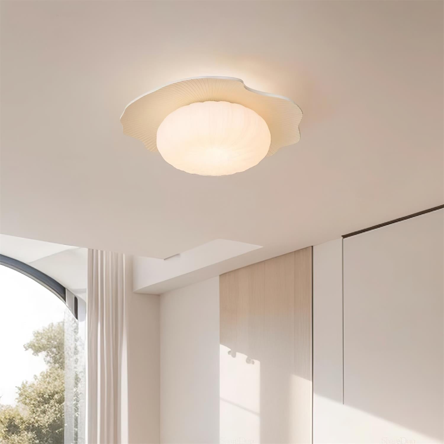 Virelli Lampe de Plafond Disque en Résine Découpé Intérieurs Ludiques - Neutralighting