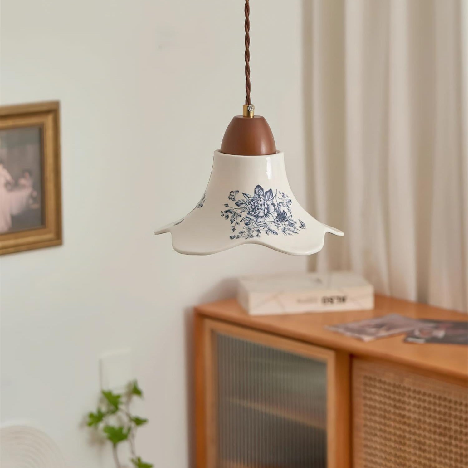 Porcelaine Suspensions florales - Neutralighting