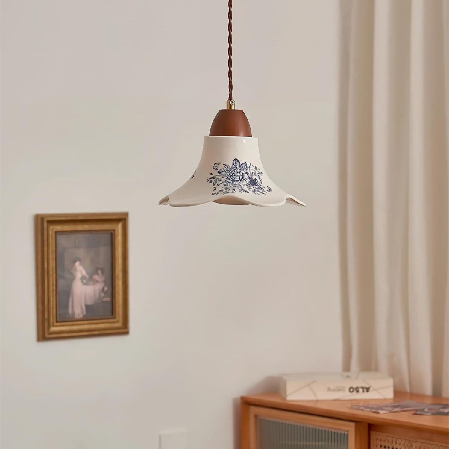 Porcelaine Suspensions florales - Neutralighting