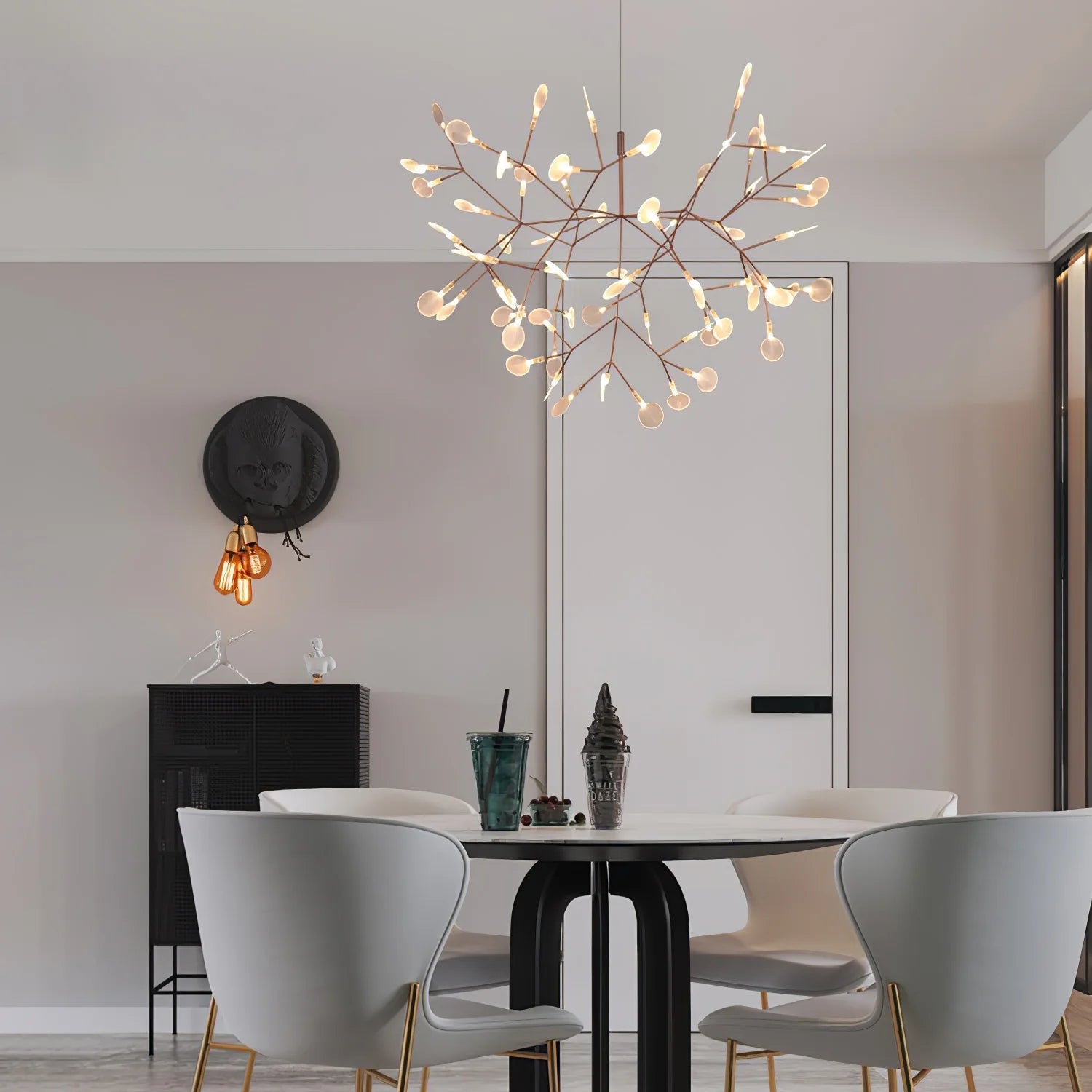 Lior Lustre Firefly Unique Style Art Déco Sputnik - Neutralighting