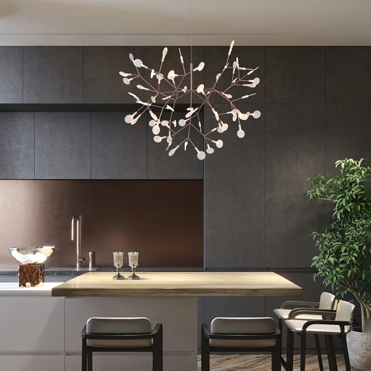 Lior Lustre Firefly Unique Style Art Déco Sputnik - Neutralighting
