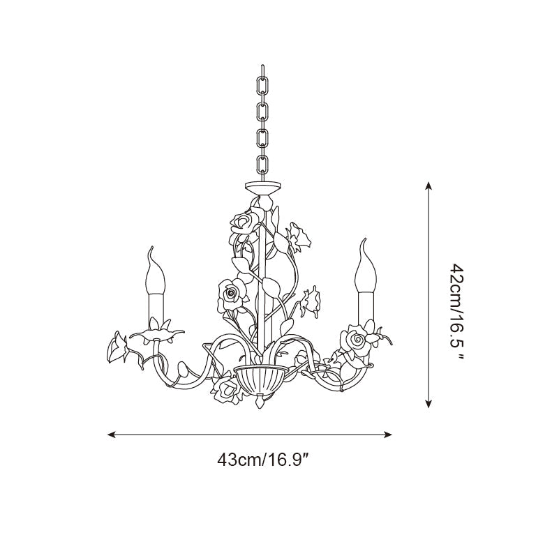 Evelisse Lustre blanc vintage - Neutralighting