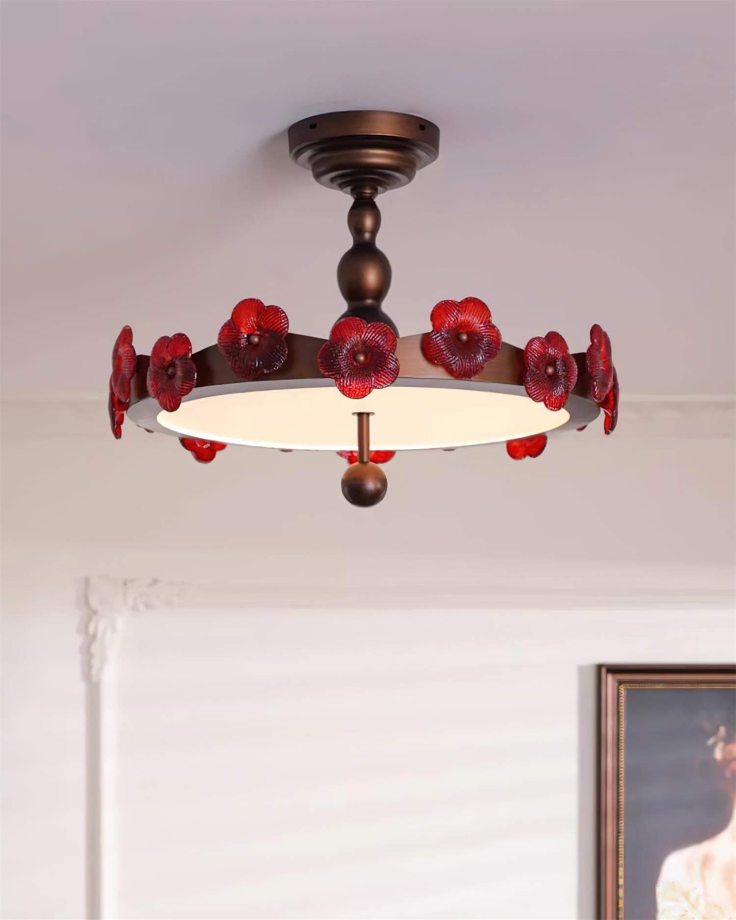 Rosetta Plafonnier Floral - Neutralighting