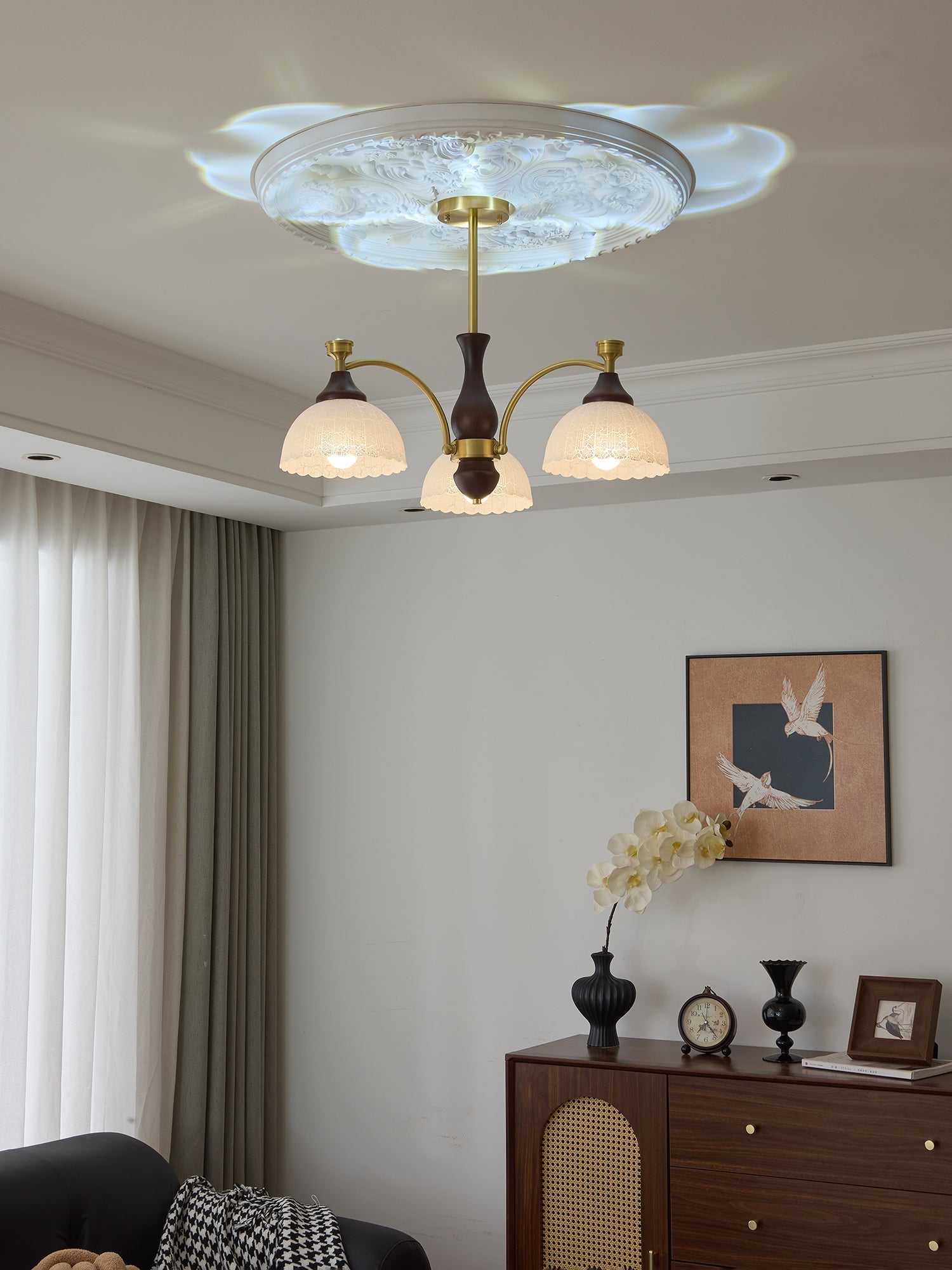 Rosetta Chandelier - Blowlighting