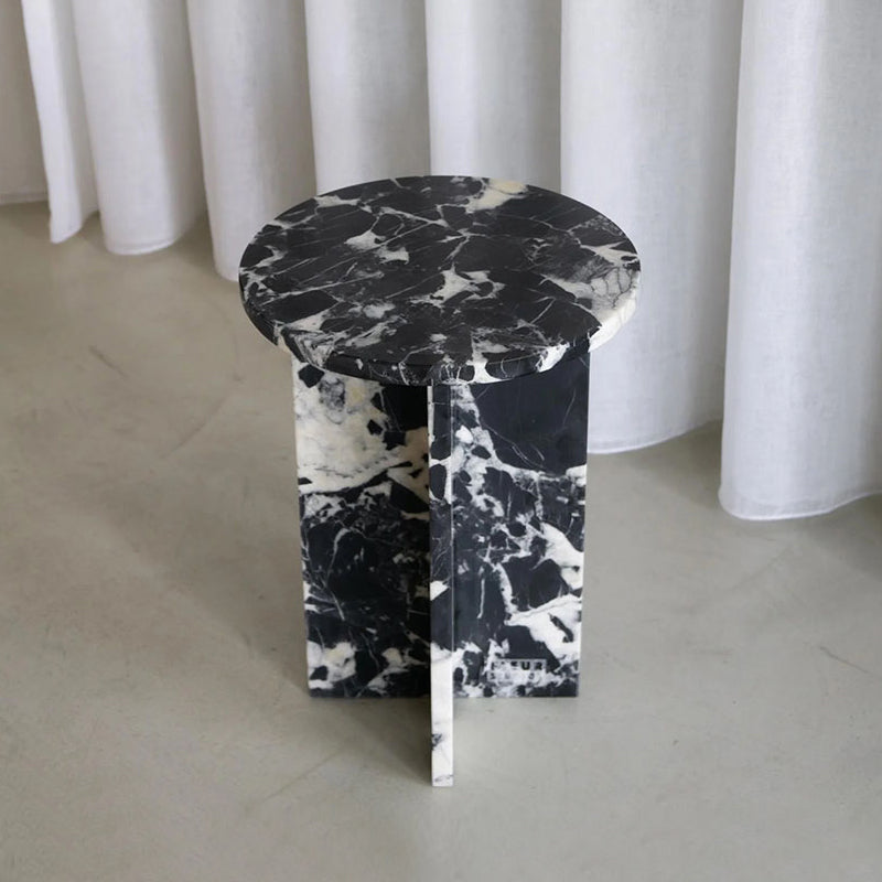 Acariel Modern Minimalist Marble Side Table Accessories - Lamp Copper