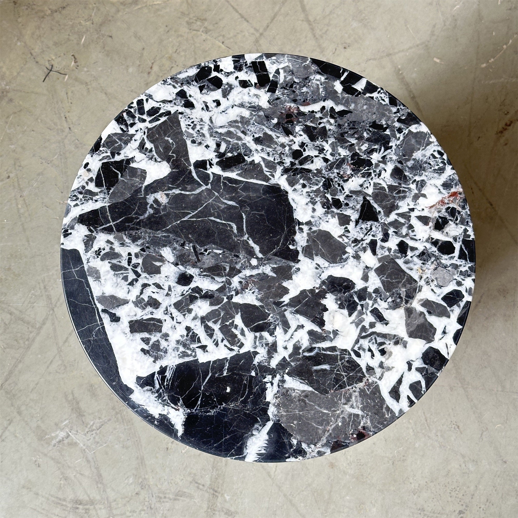 Acariel Modern Minimalist Marble Side Table Accessories - Lamp Copper