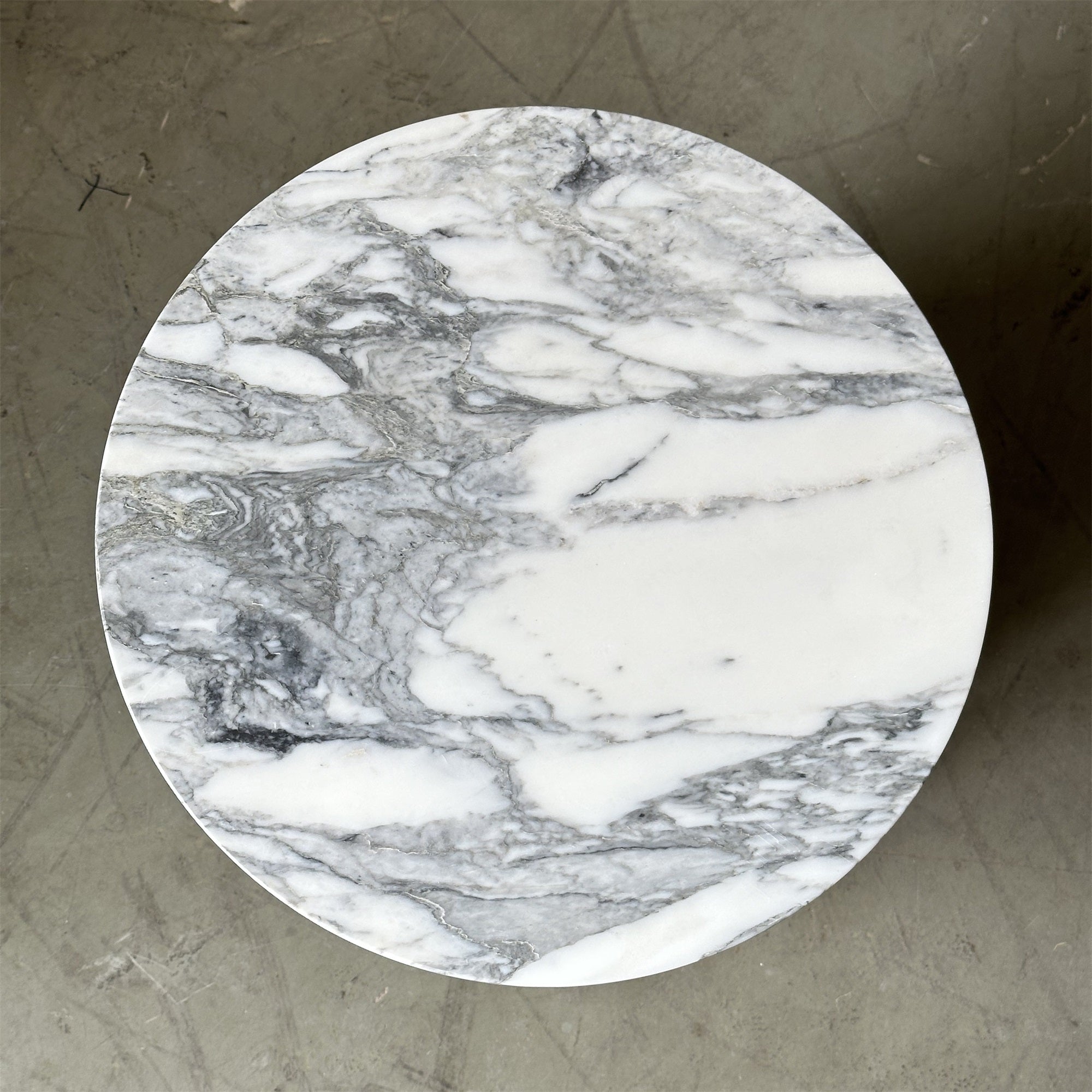 Acariel Modern Minimalist Marble Side Table Accessories - Lamp Copper