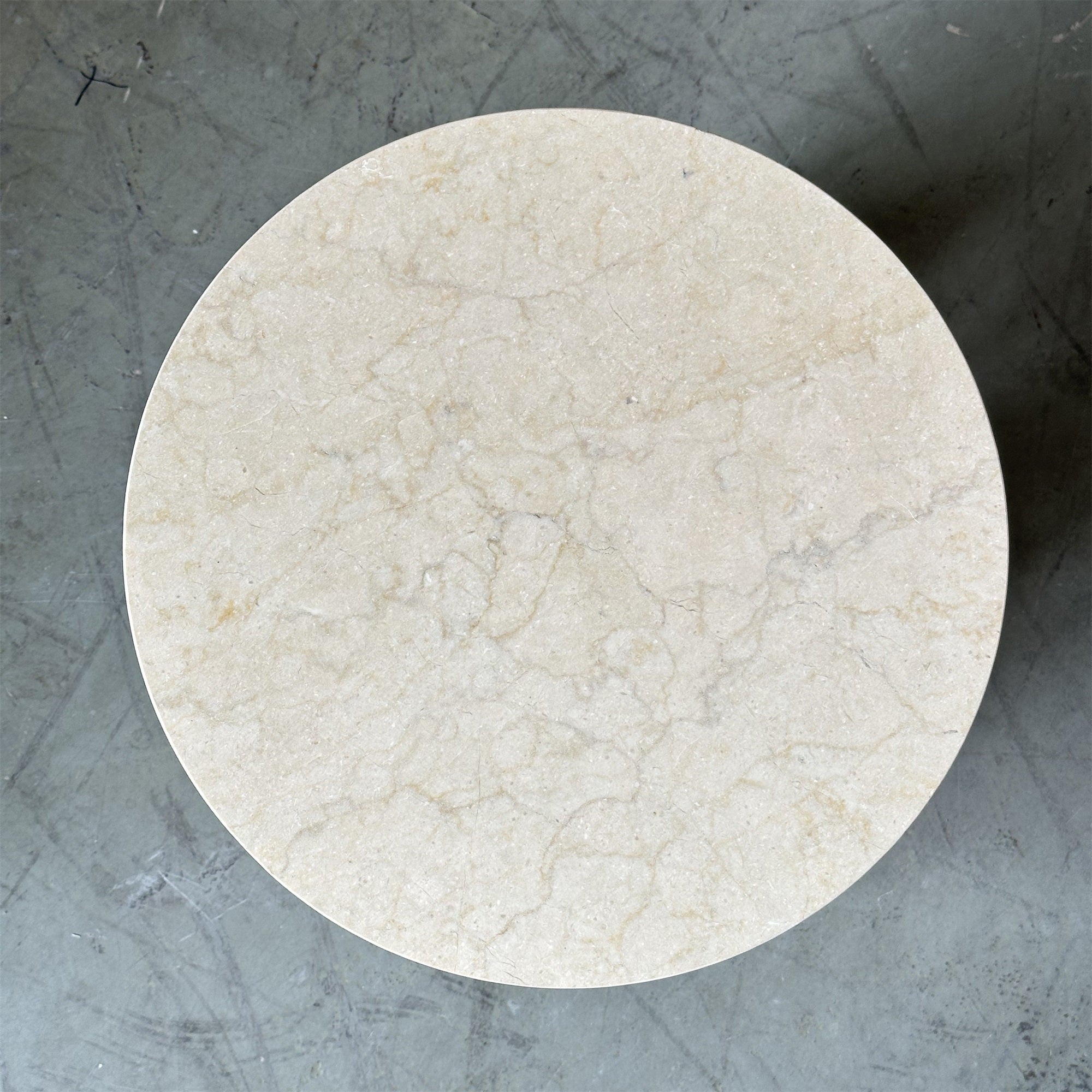 Acariel Modern Minimalist Marble Side Table Accessories - Lamp Copper