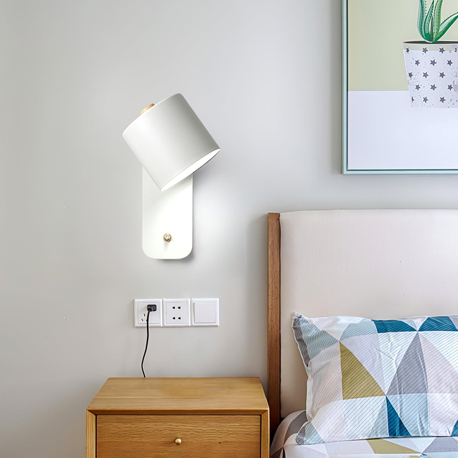 Quella Applique Murale Cylindrique Rotative - Neutralighting