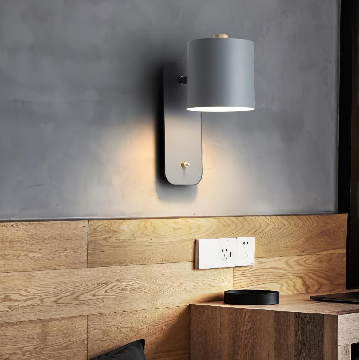 Quella Applique Murale Cylindrique Rotative - Neutralighting