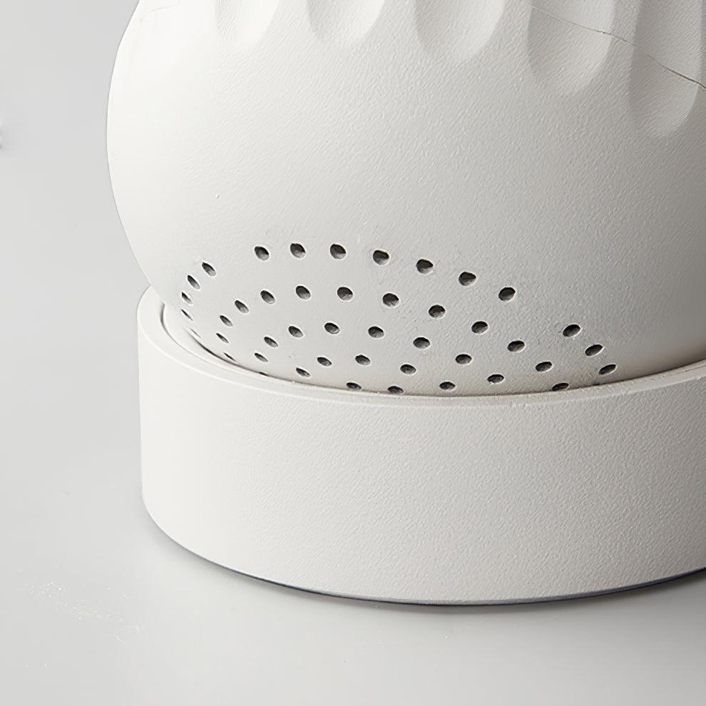 Solara Projecteur aluminium nervuré rotatif minimaliste - Neutralighting