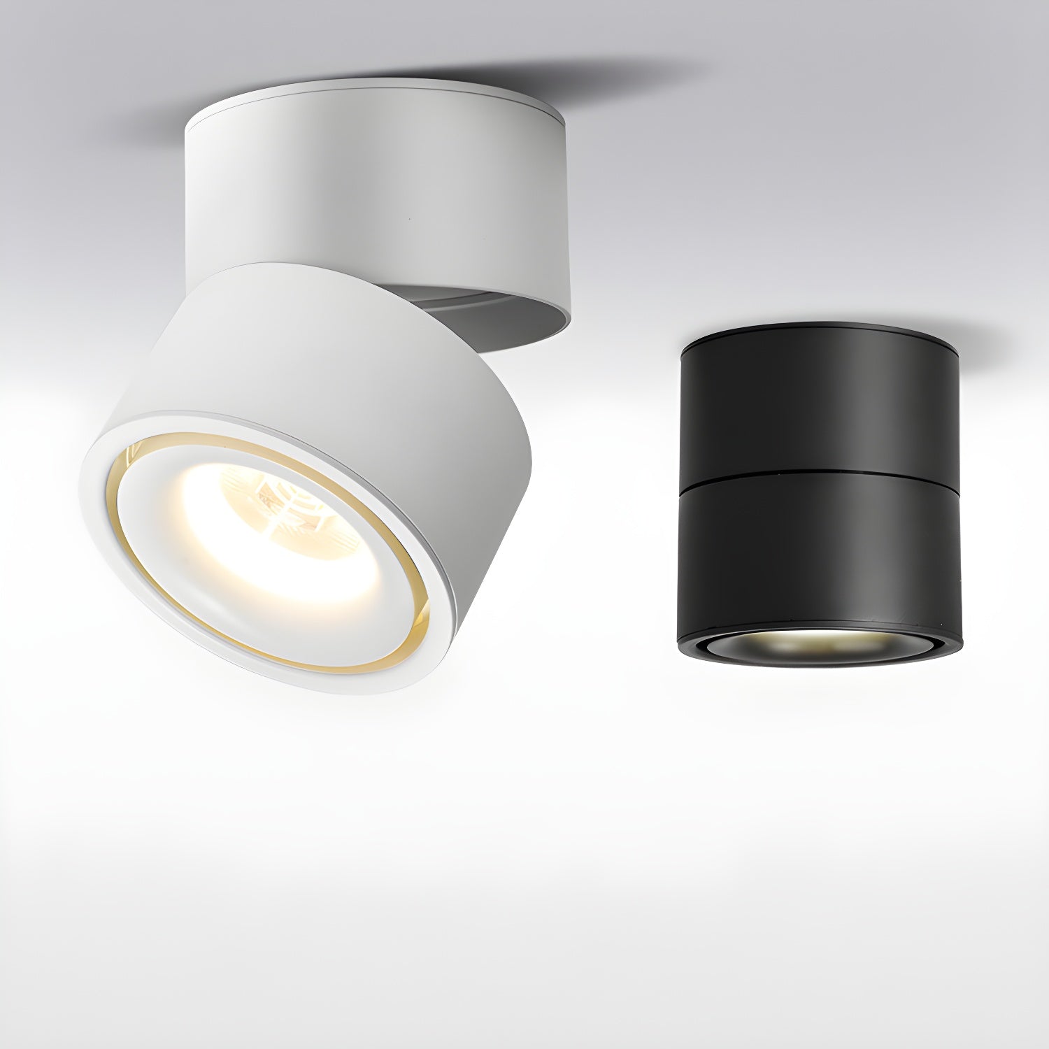 Solara Plafonnier en aluminium, spot orientable et minimaliste - Neutralighting