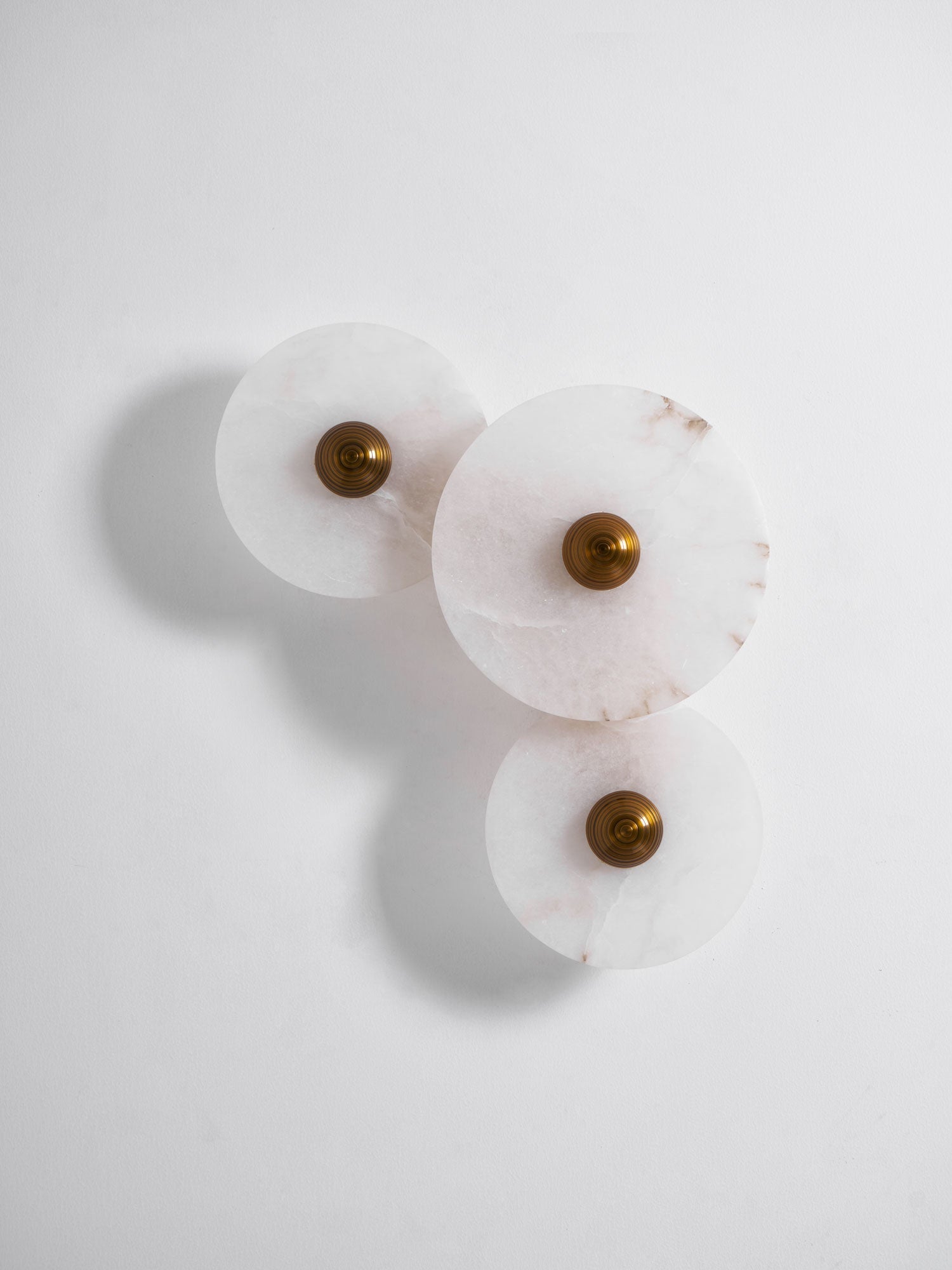 Selene Plafonnier Minimaliste en Albâtre - Neutralighting