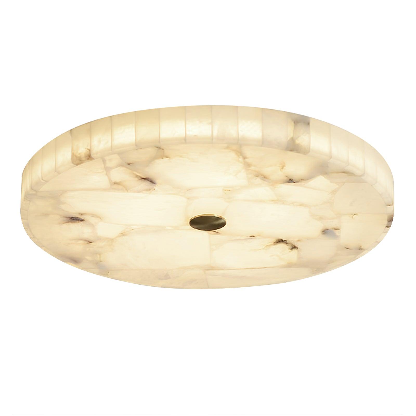 Delya Plafonnier Albâtre LED Rond