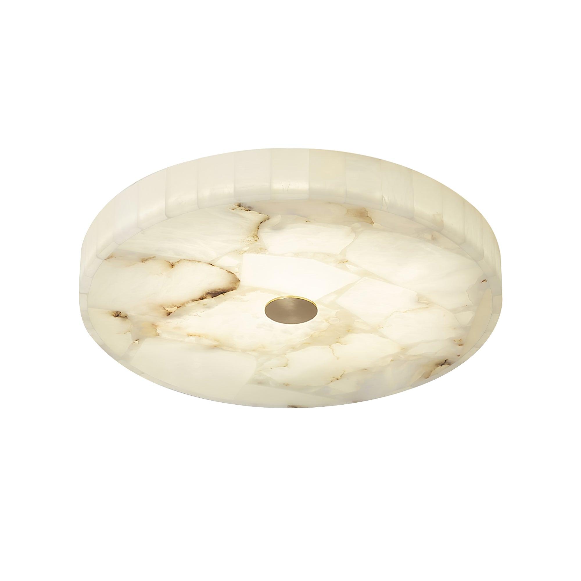 Delya Plafonnier Albâtre LED Rond