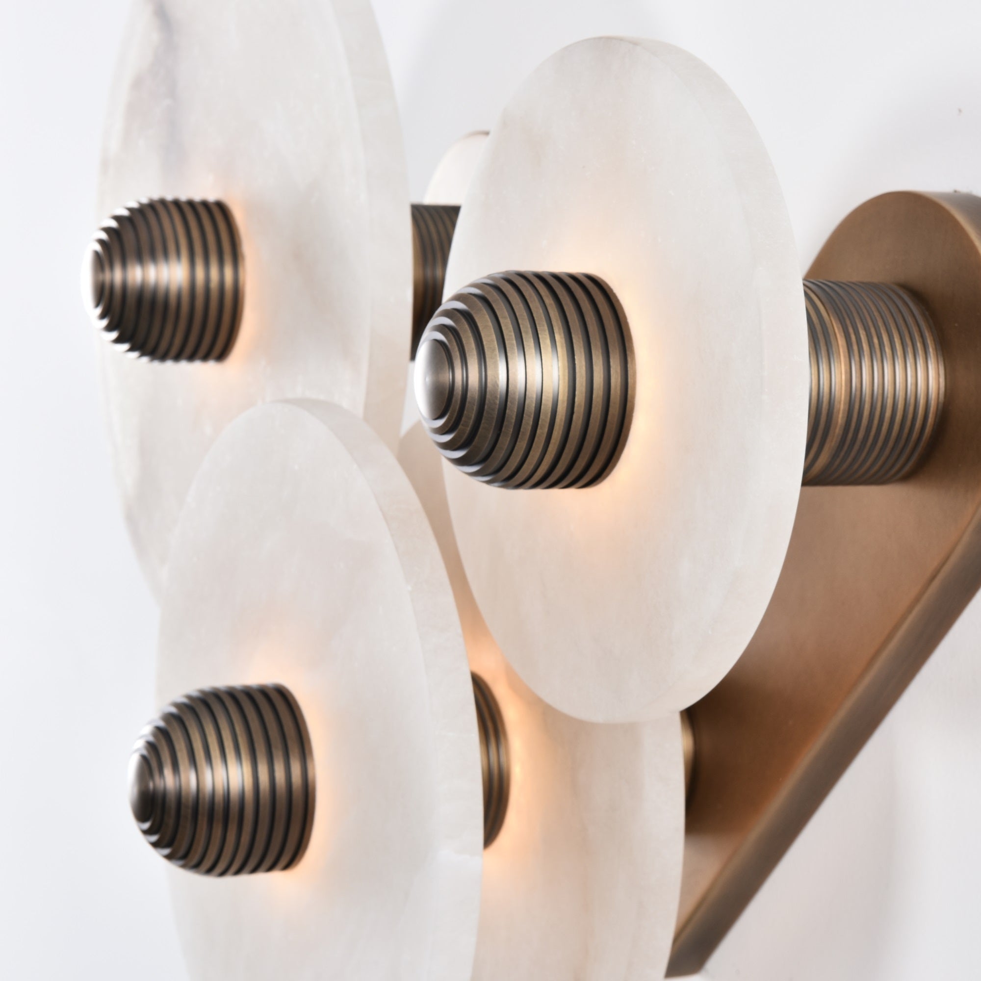 Selene Plafonnier Minimaliste en Albâtre - Neutralighting