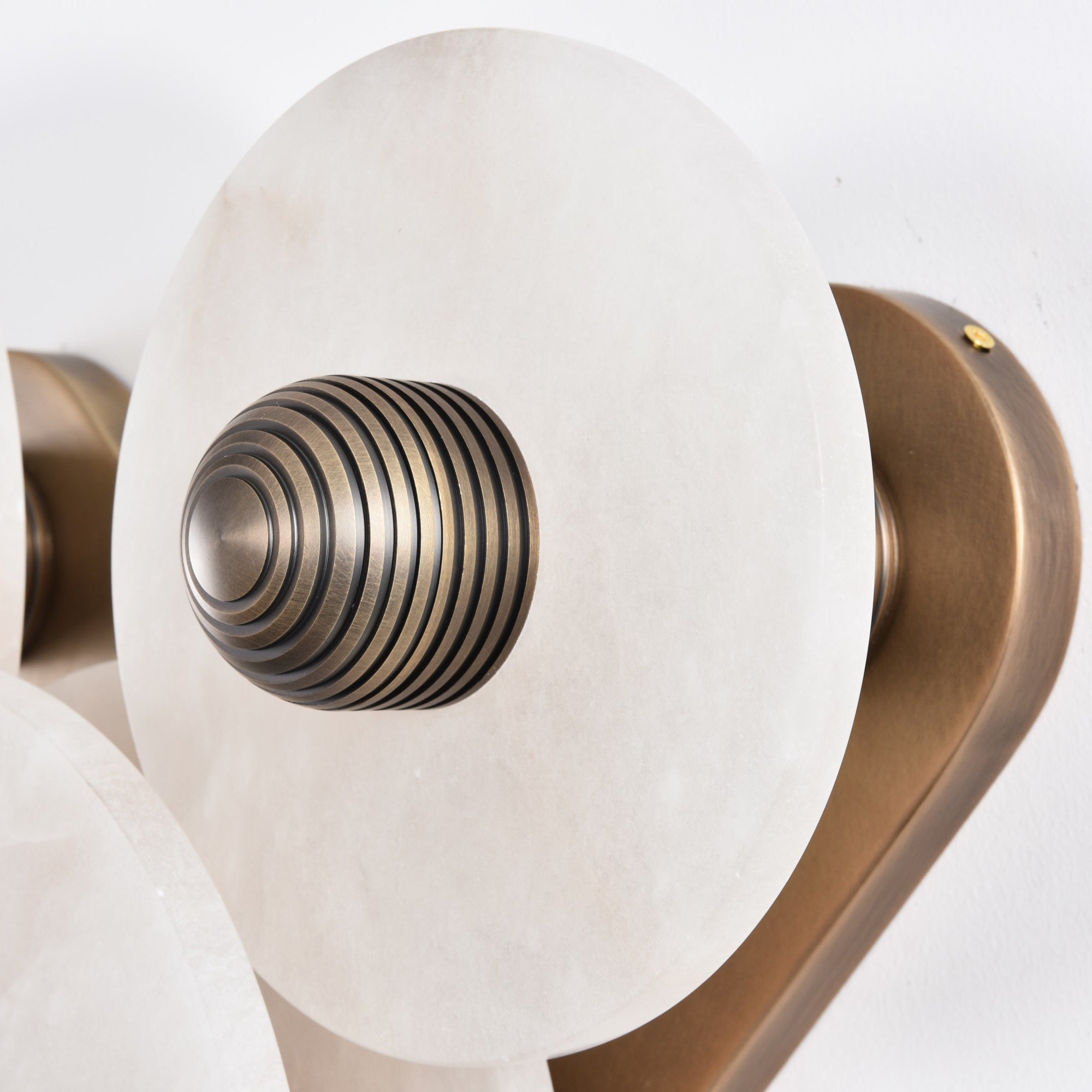 Selene Plafonnier Minimaliste en Albâtre - Neutralighting