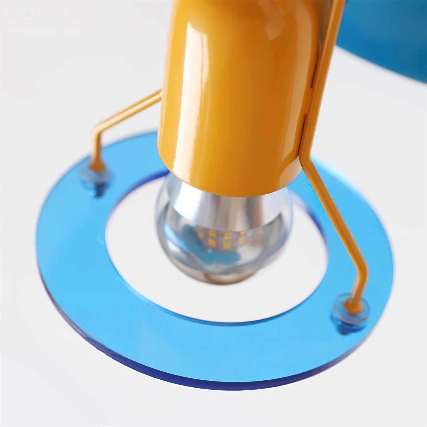 Batya Plafonnier Verre Circulaire Coloré - Neutralighting
