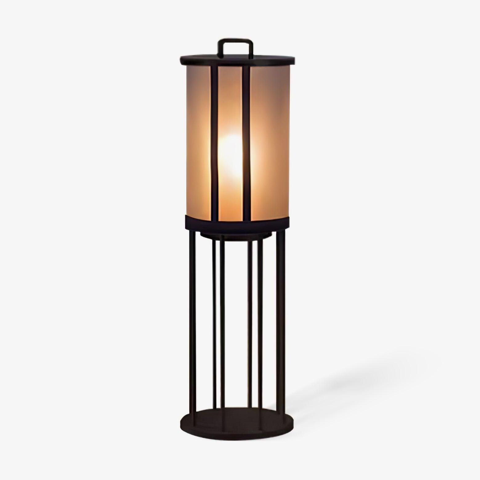 Ray Round Pillar Lantern Outdoor Light - Letslighting