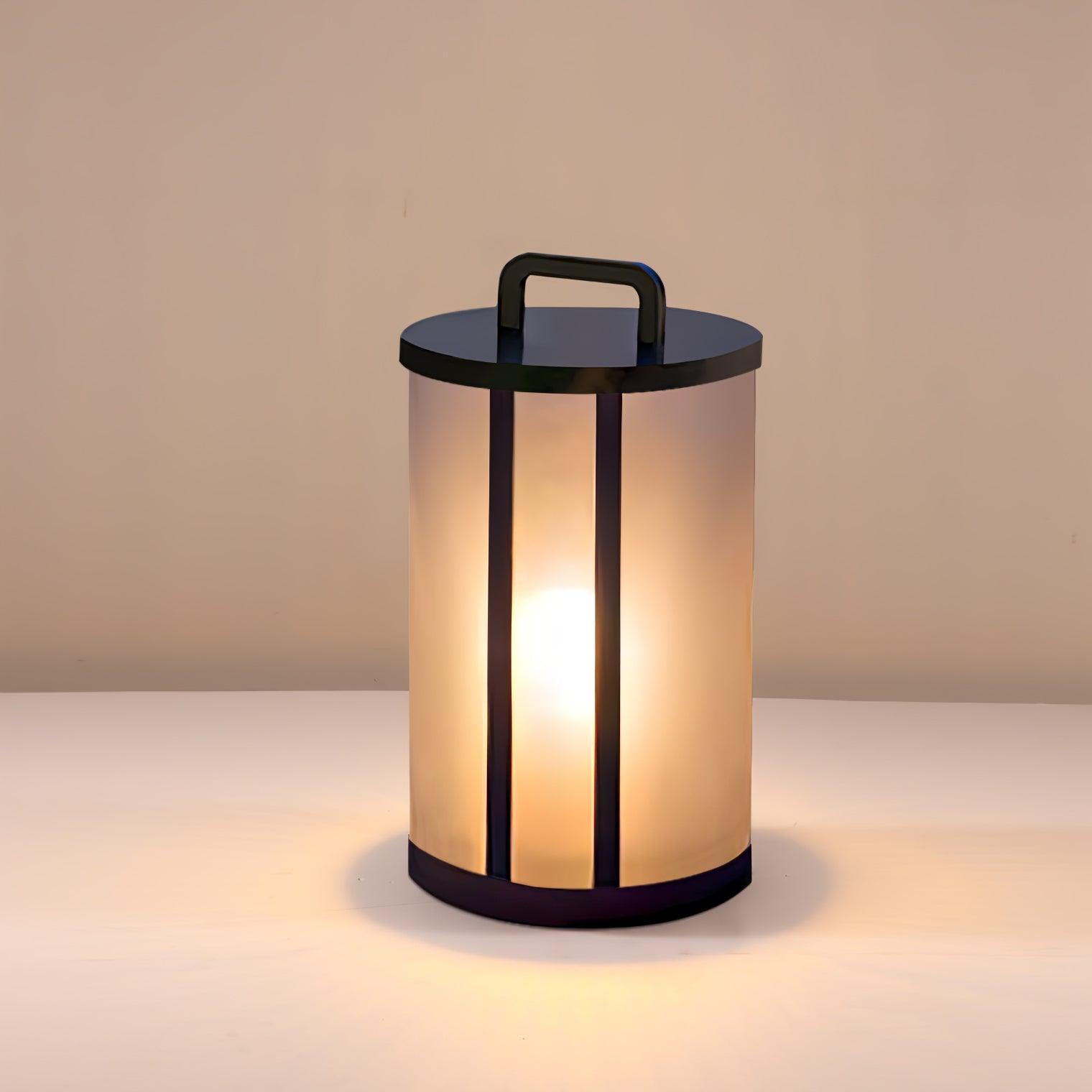 Ray Round Pillar Lantern Outdoor Light - Letslighting