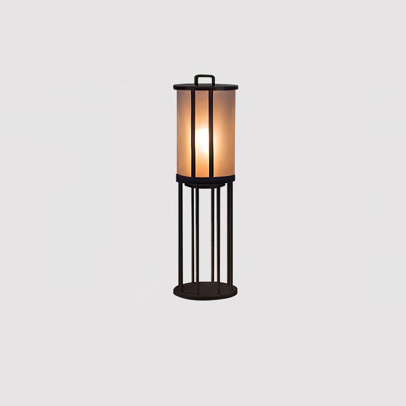 Ray Round Pillar Lantern Outdoor Light - Letslighting