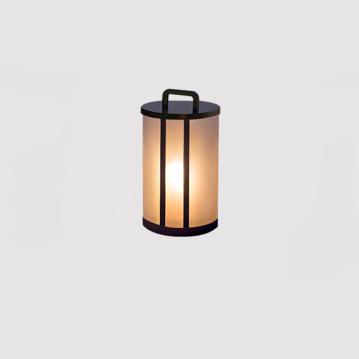 Ray Round Pillar Lantern Outdoor Light - Letslighting