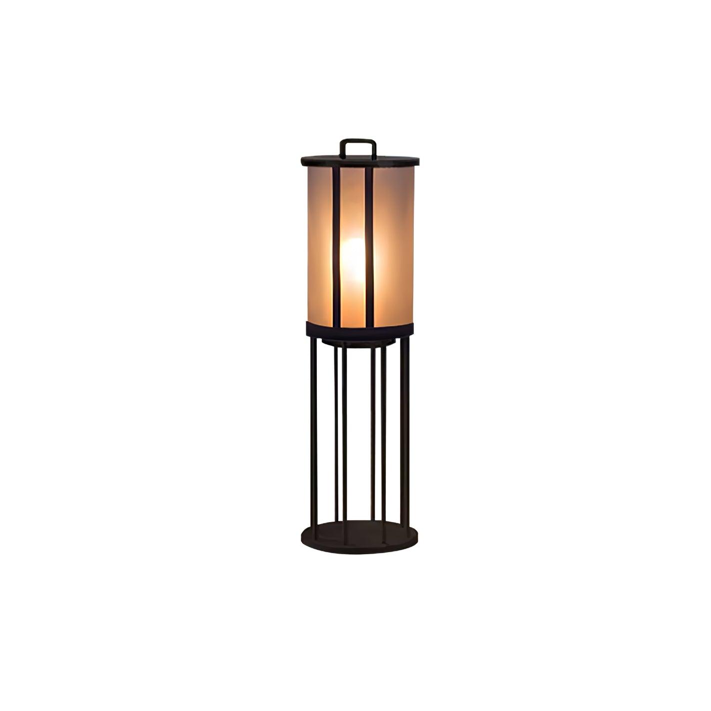 Ray Round Pillar Lantern Outdoor Light - Letslighting