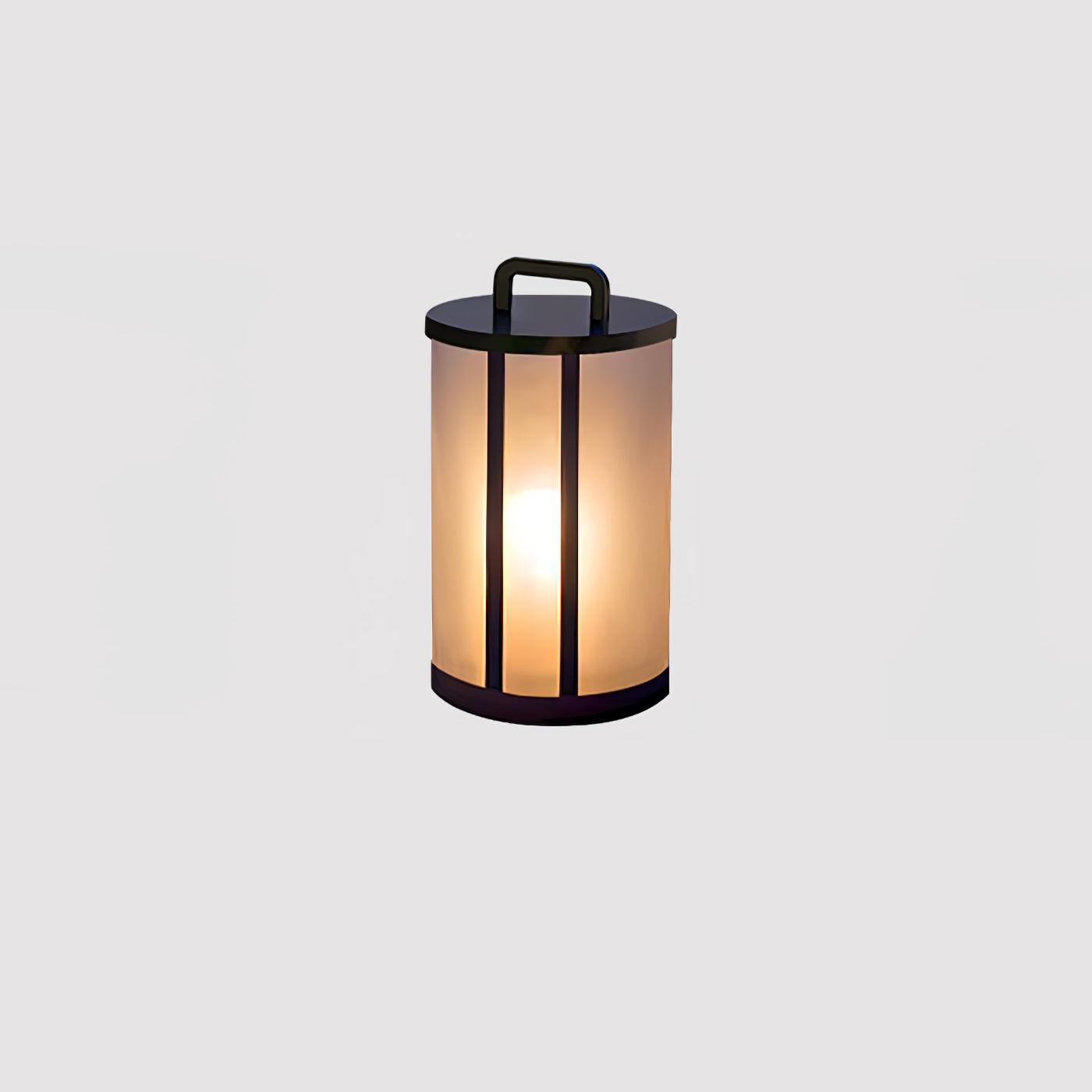 Ray Round Pillar Lantern Outdoor Light - Letslighting