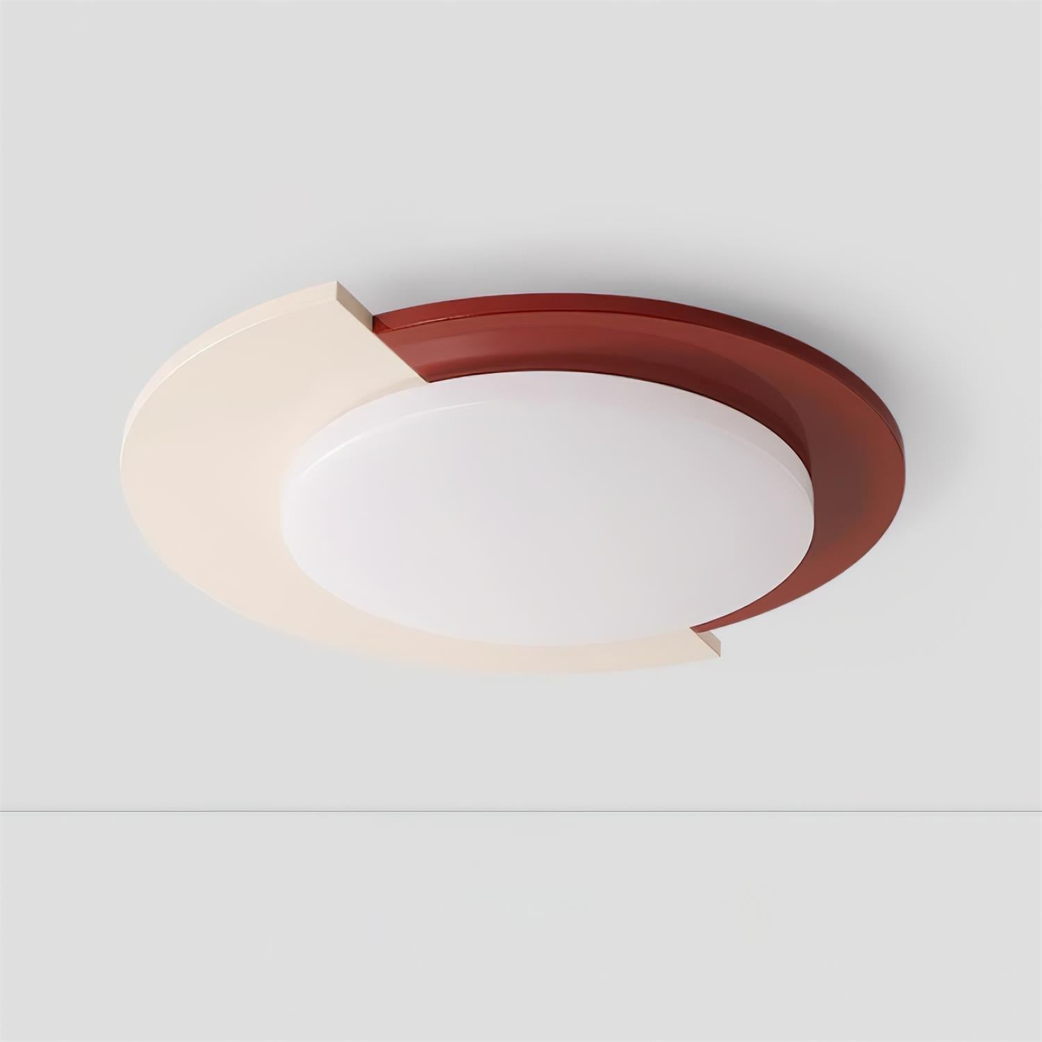 Toina Plafonnier Ronde Deux Tons Moderne Minimaliste - Neutralighting