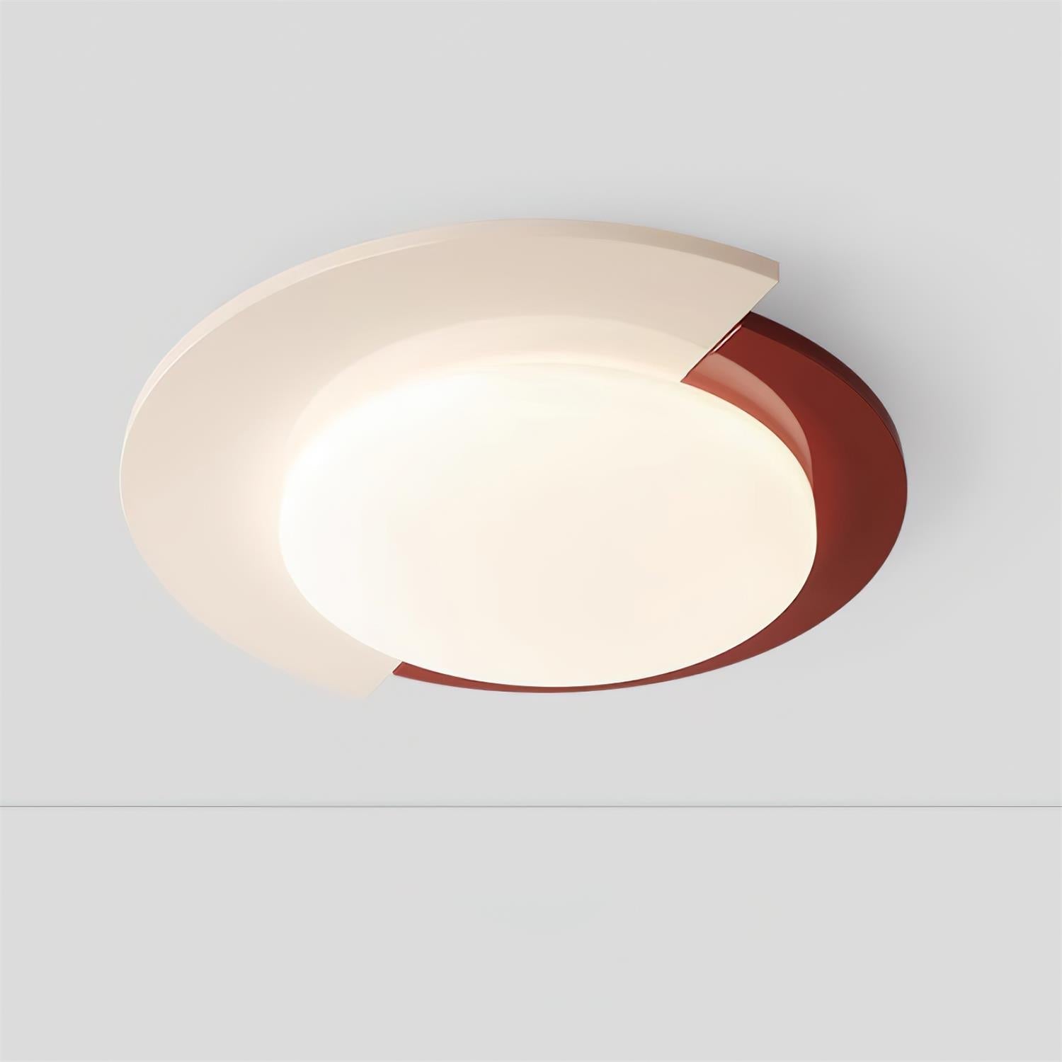 Toina Plafonnier Ronde Deux Tons Moderne Minimaliste - Neutralighting